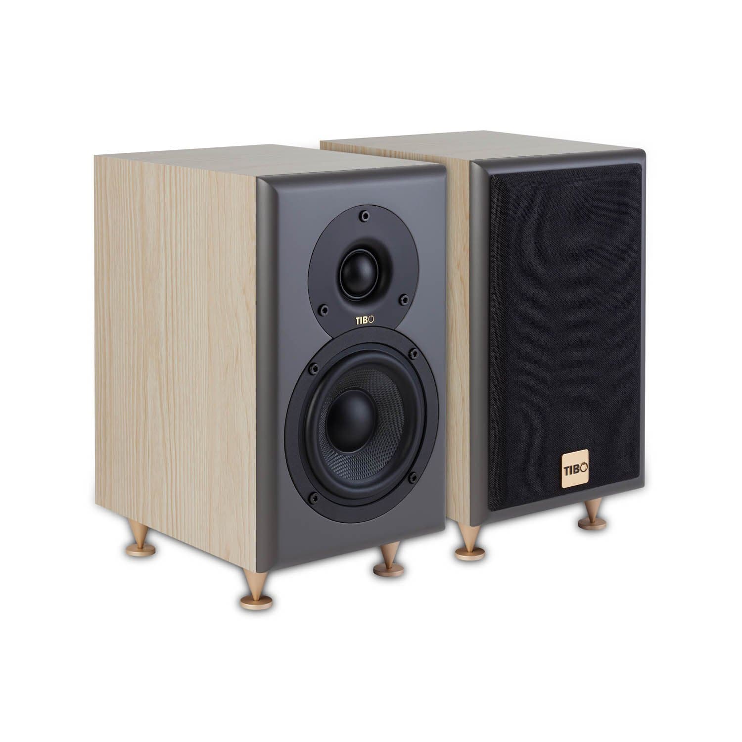 Tibo Legacy 1+ | Passive Hi-Fi Bookshelf Speakers | 100W | Light Oak, 23016