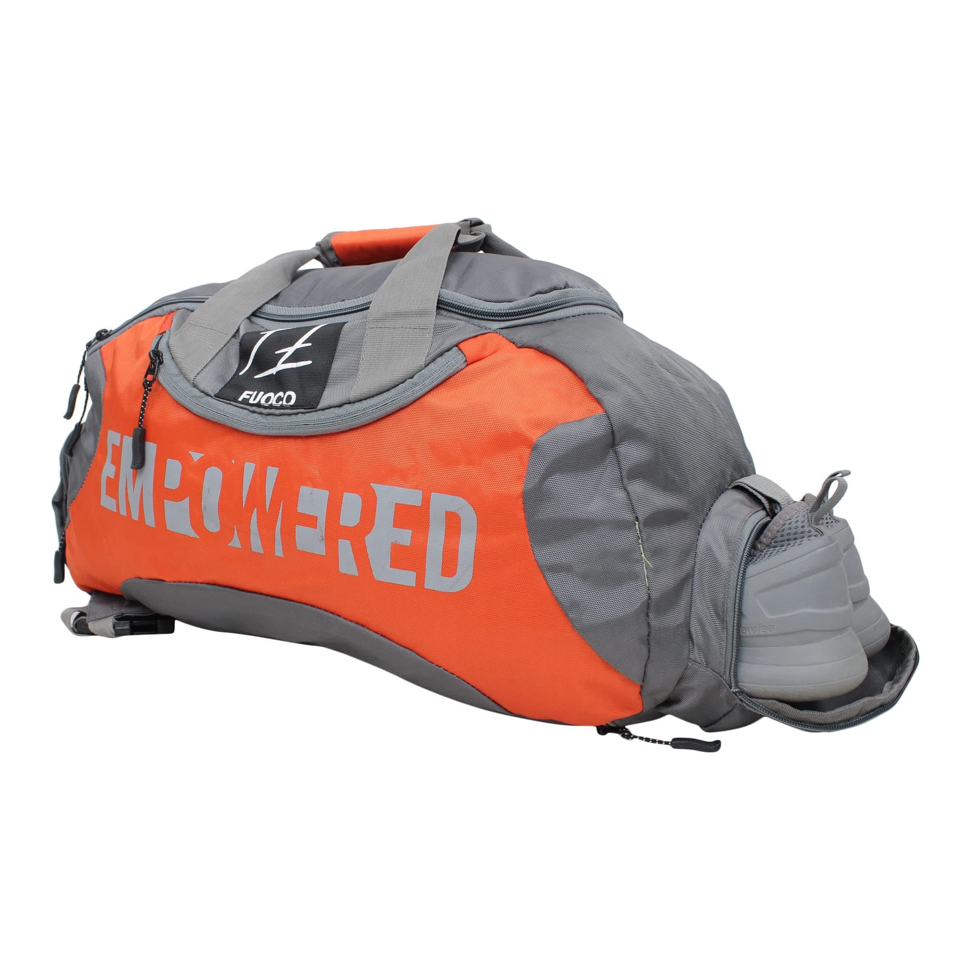 3-in-1 Hybrid Duffle Bag Men Women Backpack | Gym Bag for Men with Shoe Compartment | Sports Bags for Yoga Swimming with Travel Backpacks