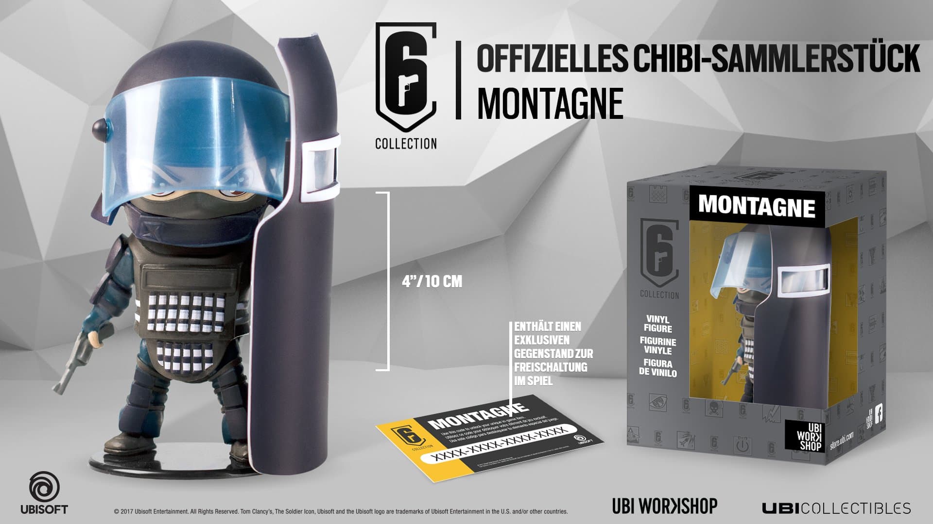 Ubicollectibles SIX Collection MONTAGNE Chibi Figurine