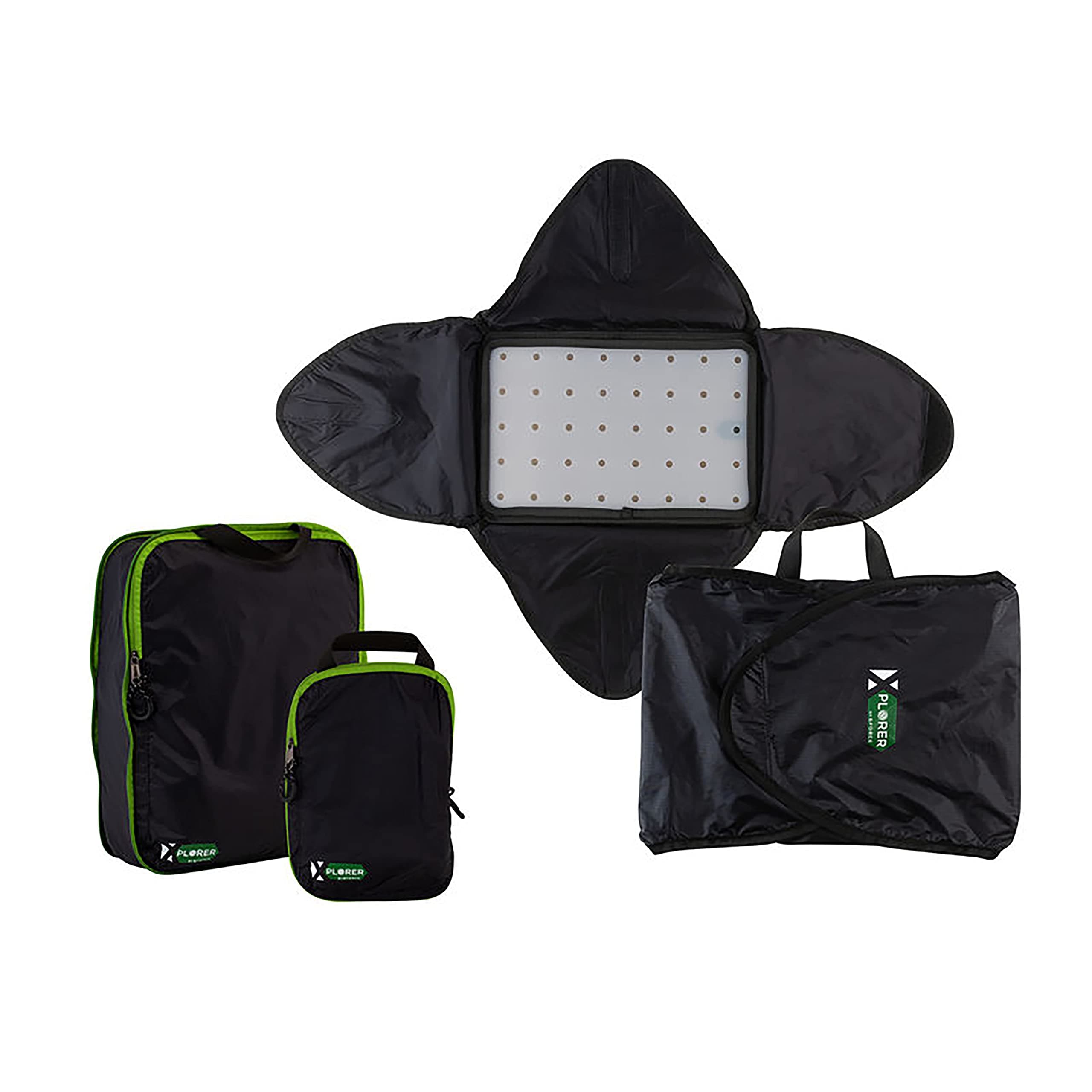 SimplifyGforce 3 Piece Packign Travel Accessory-Packing Cube, Black