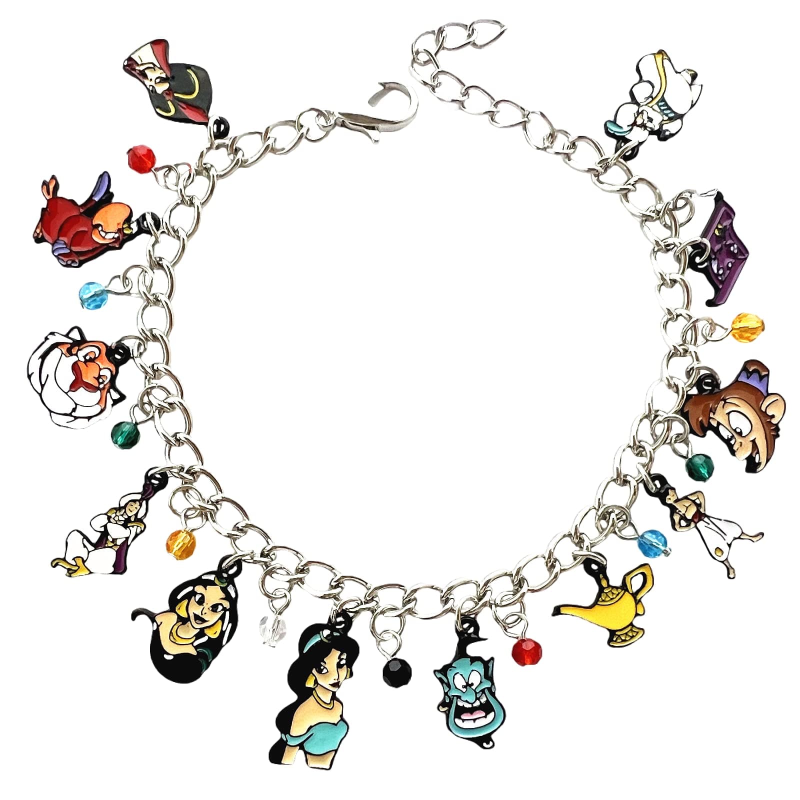 AYJBDGR Universe of Fandoms Anime Cartoons Charm Bracelet for Women