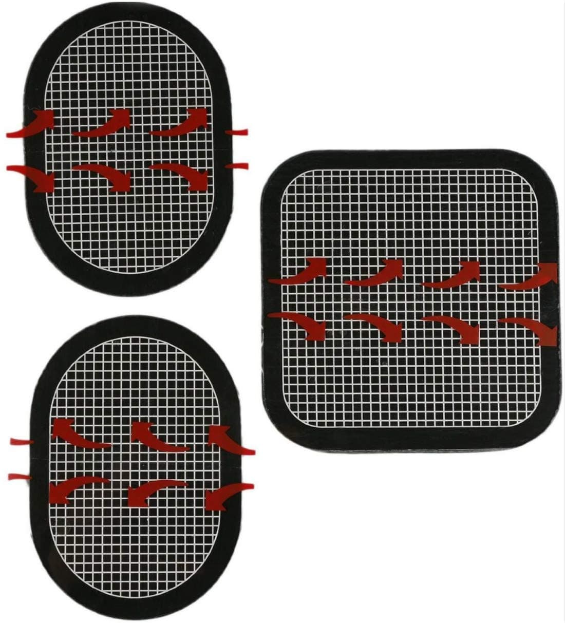 Replacement Gel Pads,1 set Electrodes Pads, Updated Electrodes Body Pads Gel Adhesive, Compatible with Abs Belt