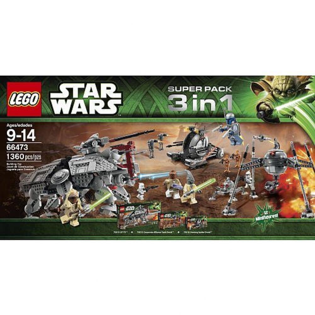 LEGO Star Wars Super Pack 3 in 1 Combo (66473)