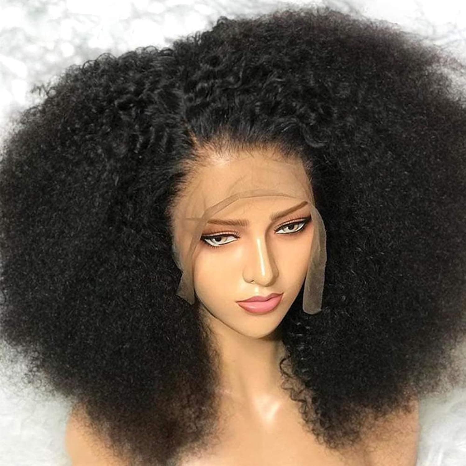 Curly Lace Front Wig Human Hair 13x4 Lace Front Wig Kinkycurly Human Hair Wig 20 inch