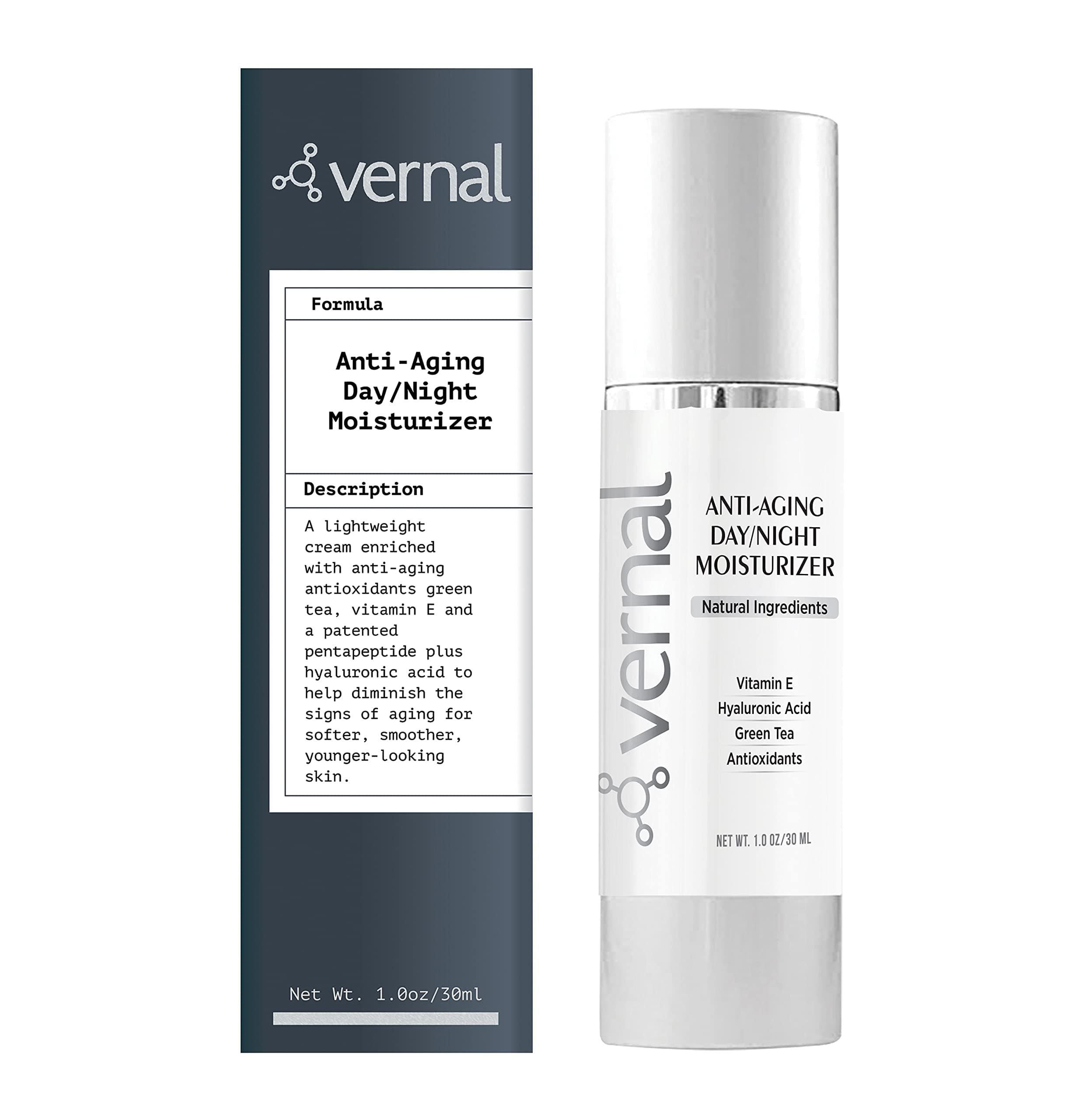 Vernal All in One Anti Aging Cream ‚ Collagen Infused Wrinkle Smoothing Cream | Get Smoother, Firmer & Luminous Looking Skin Without Injections or Fillers | Best Anti Wrinkle Cream That Really Work