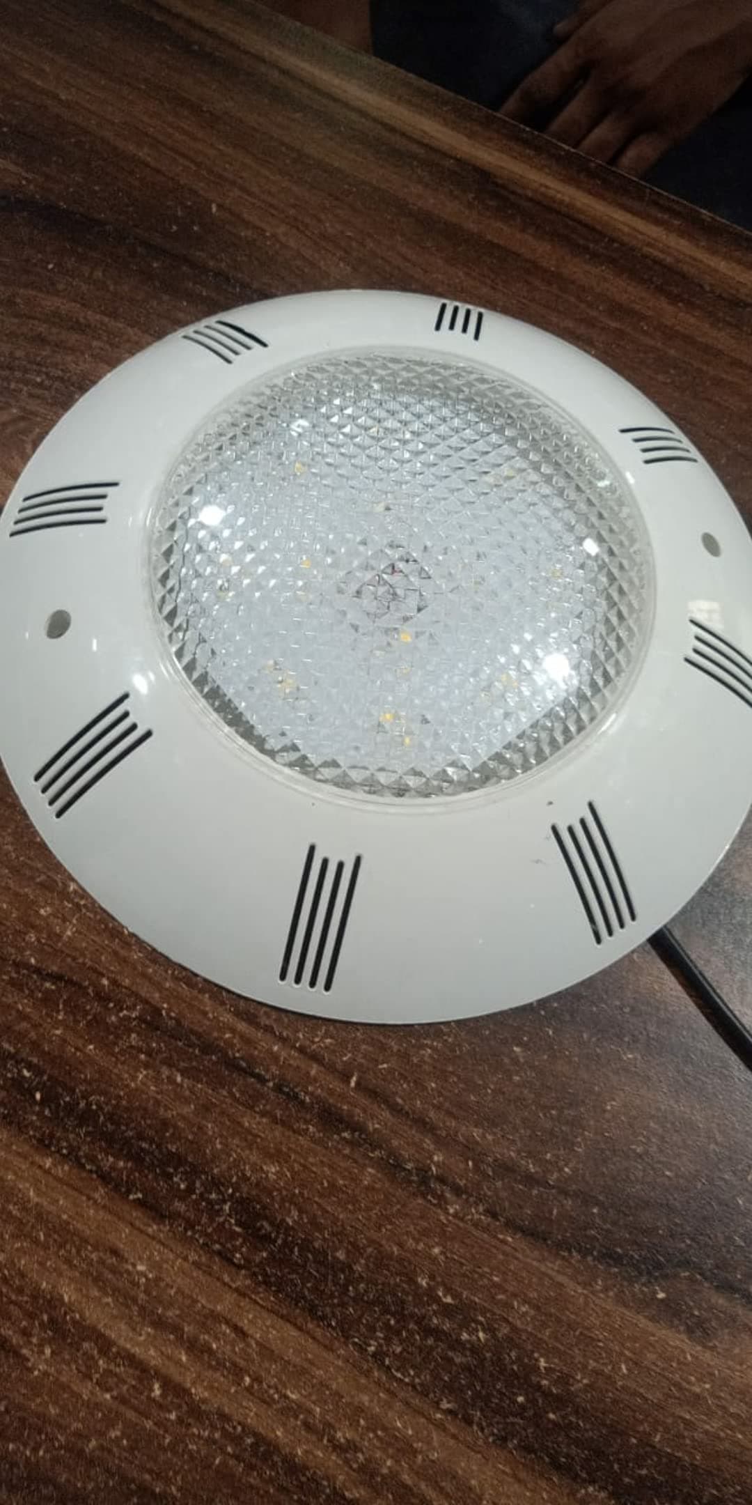 - 18W LED Underwater Waterproof Wall Mounted Night Swimming Pool Bright White Color Light with Driver