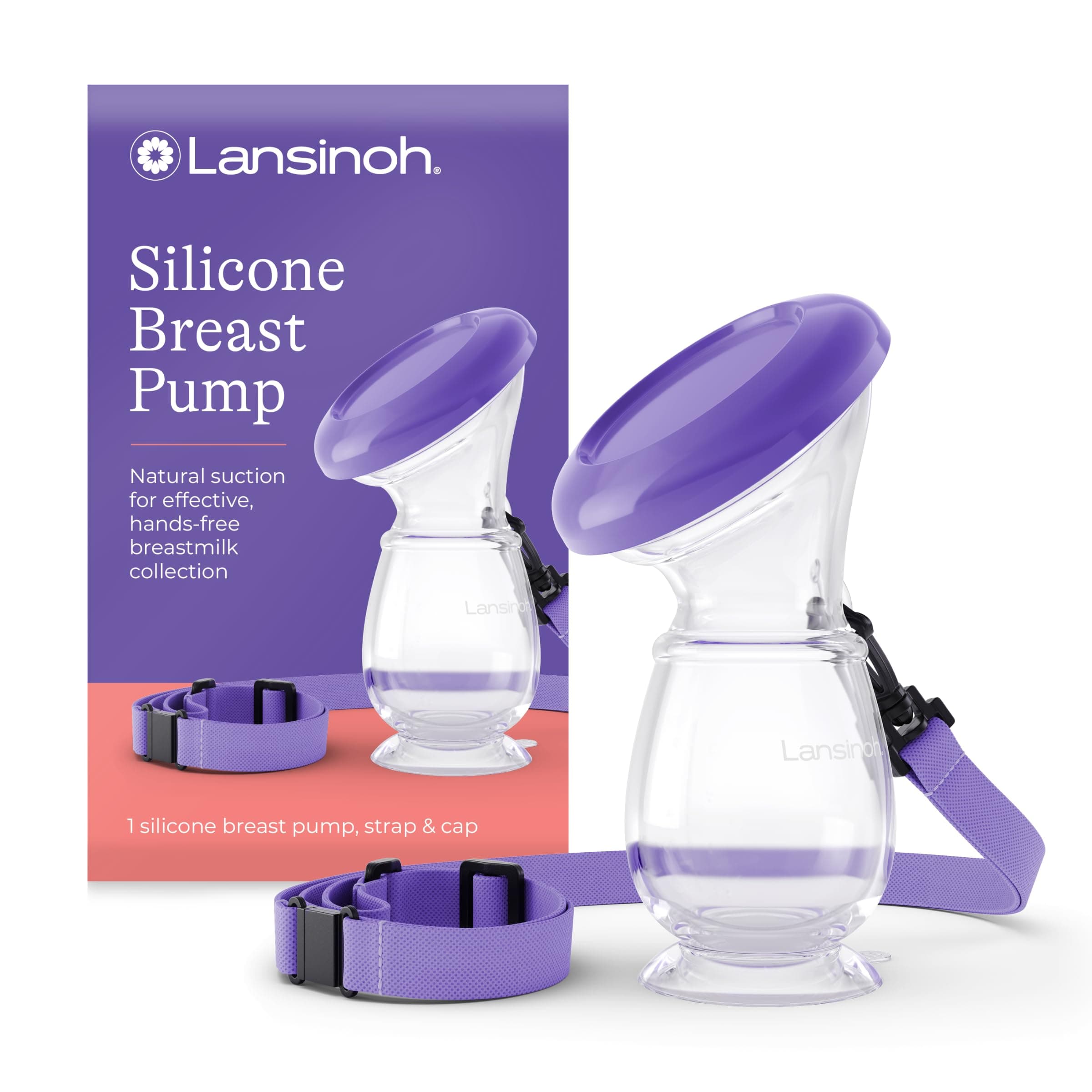 Laboratories Inc. UK,Transparent Silicone Manual Breast Pump Collector For Breastmilk