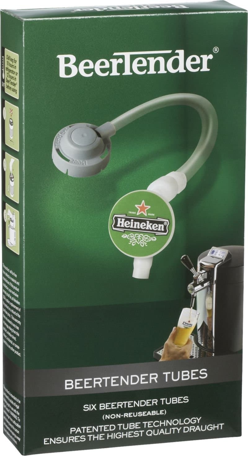 BeerTender Heineken Replacement Tube, Set of 36