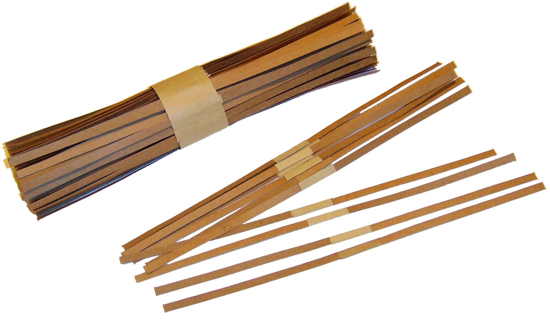 11" Brown Plastic Cracker Snaps (288mm) x 24 Button Headed Snaps