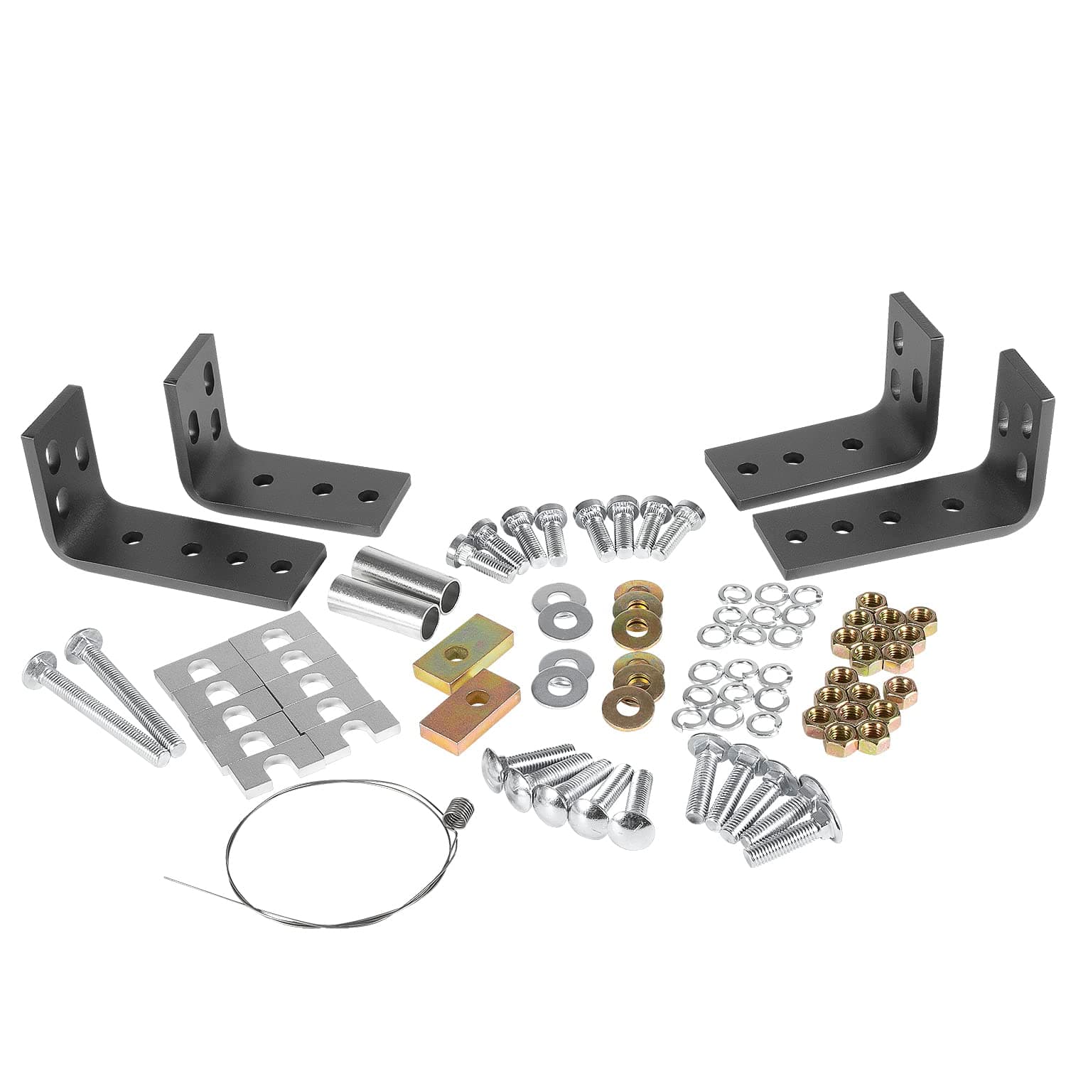 30035 Fifth Wheel Hitch Installation Kit, Wheel Rail Kit for Full-Size Trucks, Fits for Use with All Reese Fifth Wheels Except Elite Series(10 - Bolt Design)