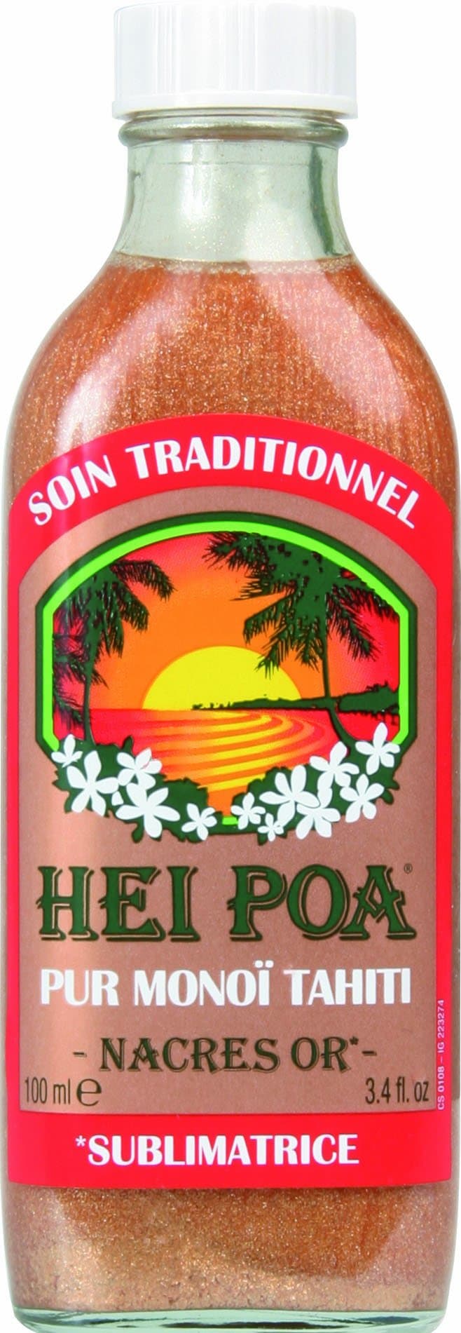 Forever Link Hei Poa Traditional Monoi Oil (Nacres Or)