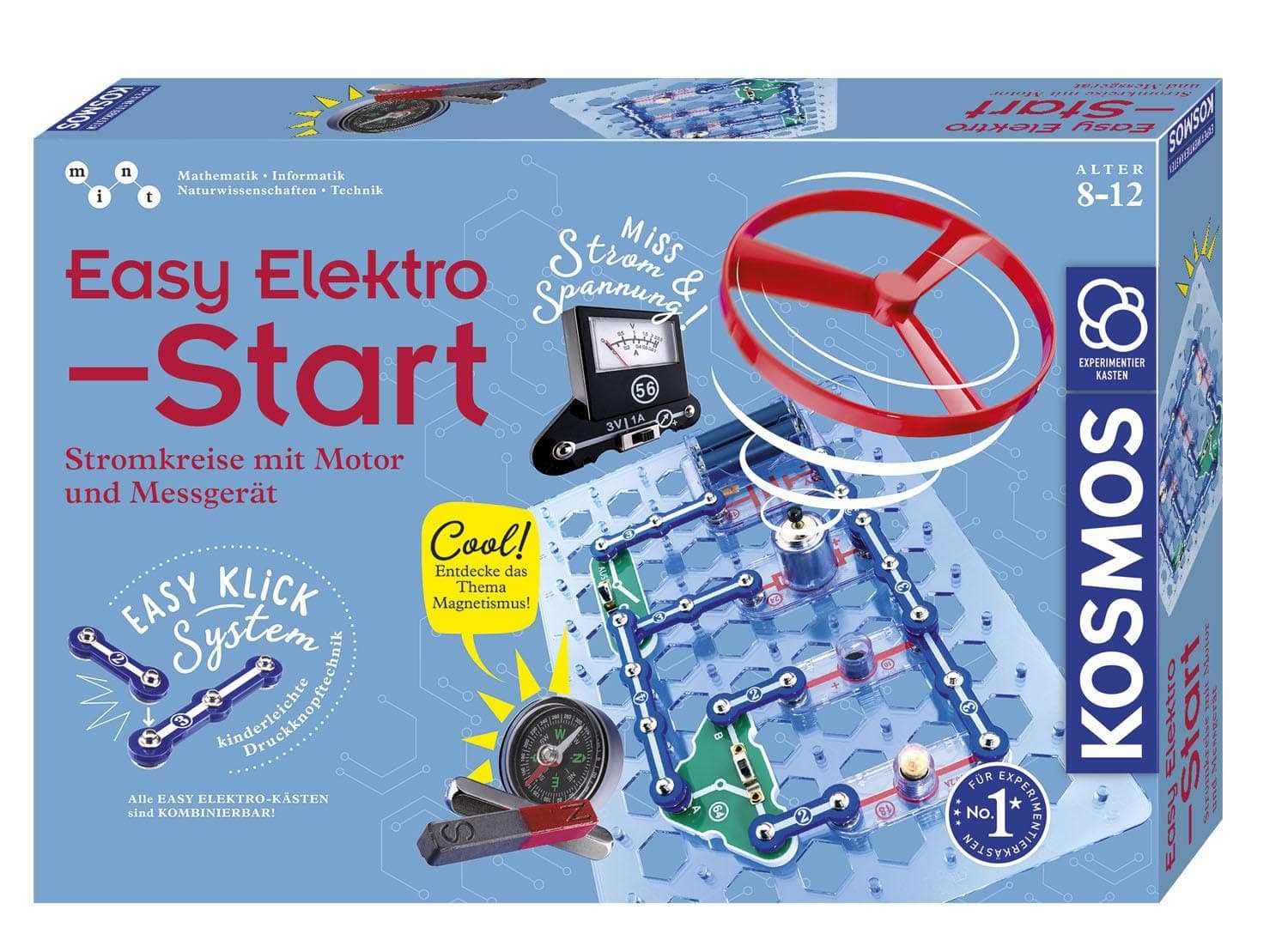 Easy Elektro - Start: Experimentierkasten, Electricity & Magnetism Kit for Children aged 8-12 years
