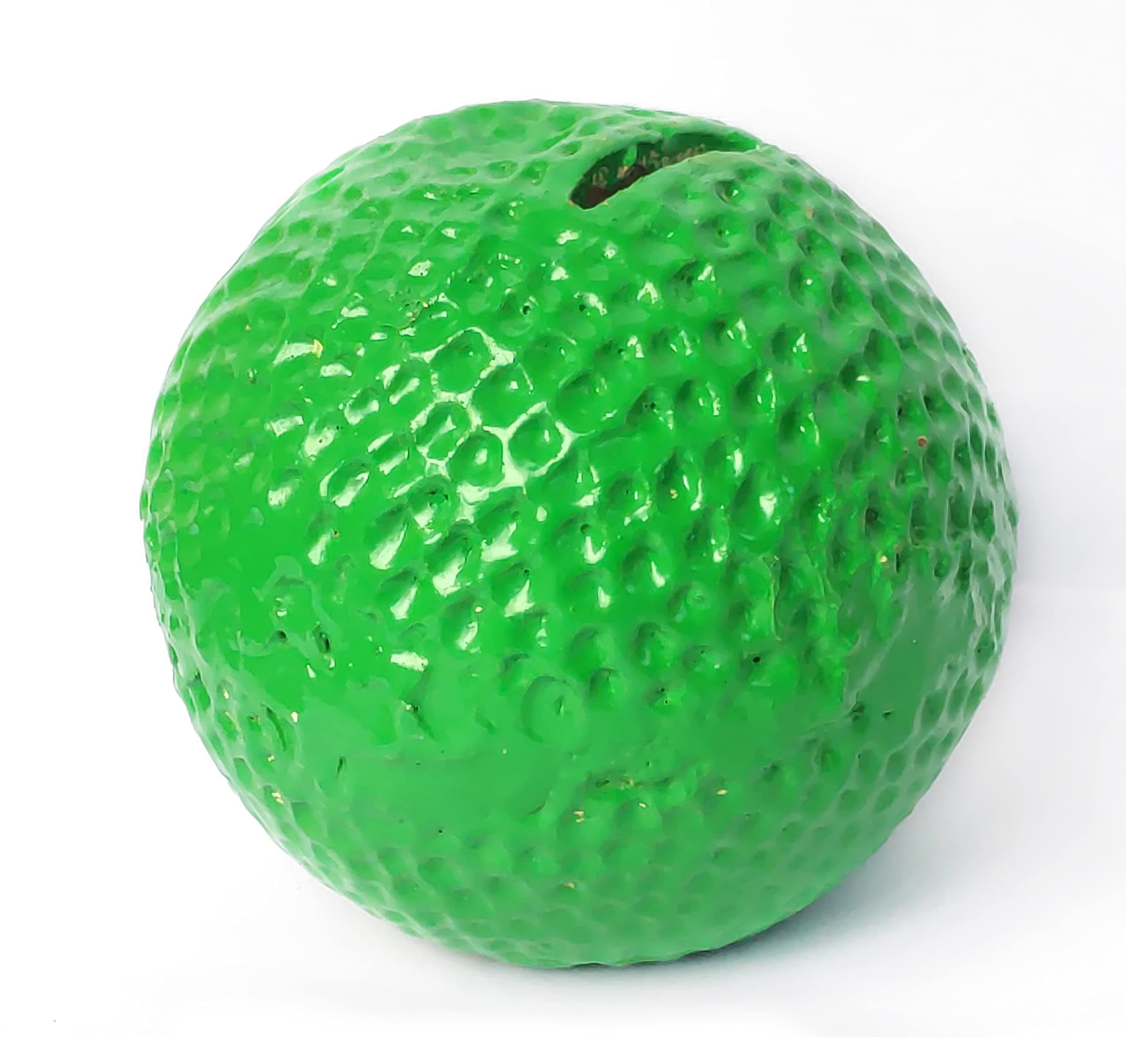 Paarambarya NATURAL FOODS Clay Piggy Bank – Custard Apple Shaped/Money Bank/Terracotta Coin Box/Undiyal for Kids