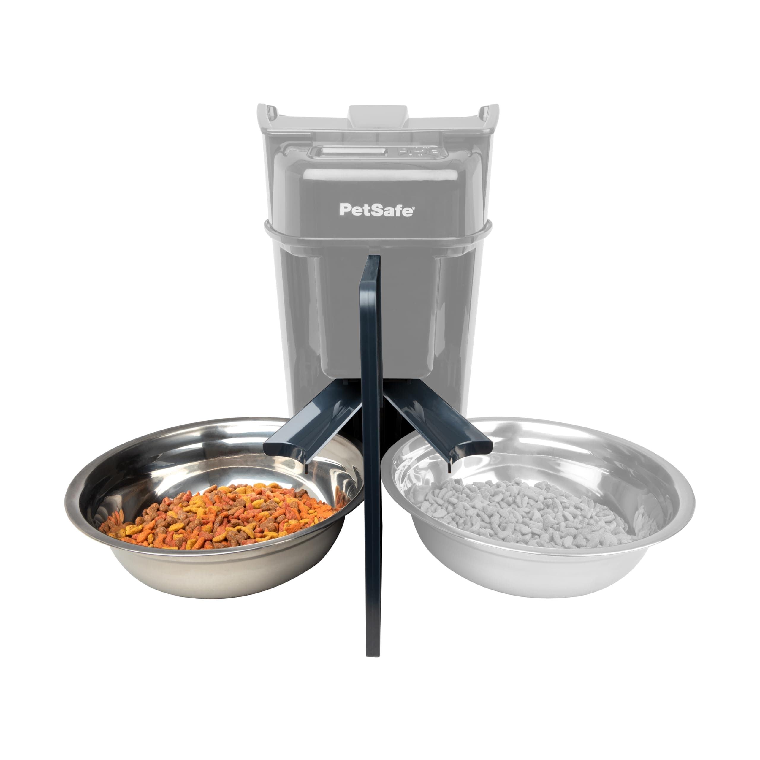 2-Pet Meal Splitter with Bowl, Feeds 2 Pets at the Same Time, Compatible with Smart Feed & Healthy Pet Simply Feed, Includes Privacy Panel
