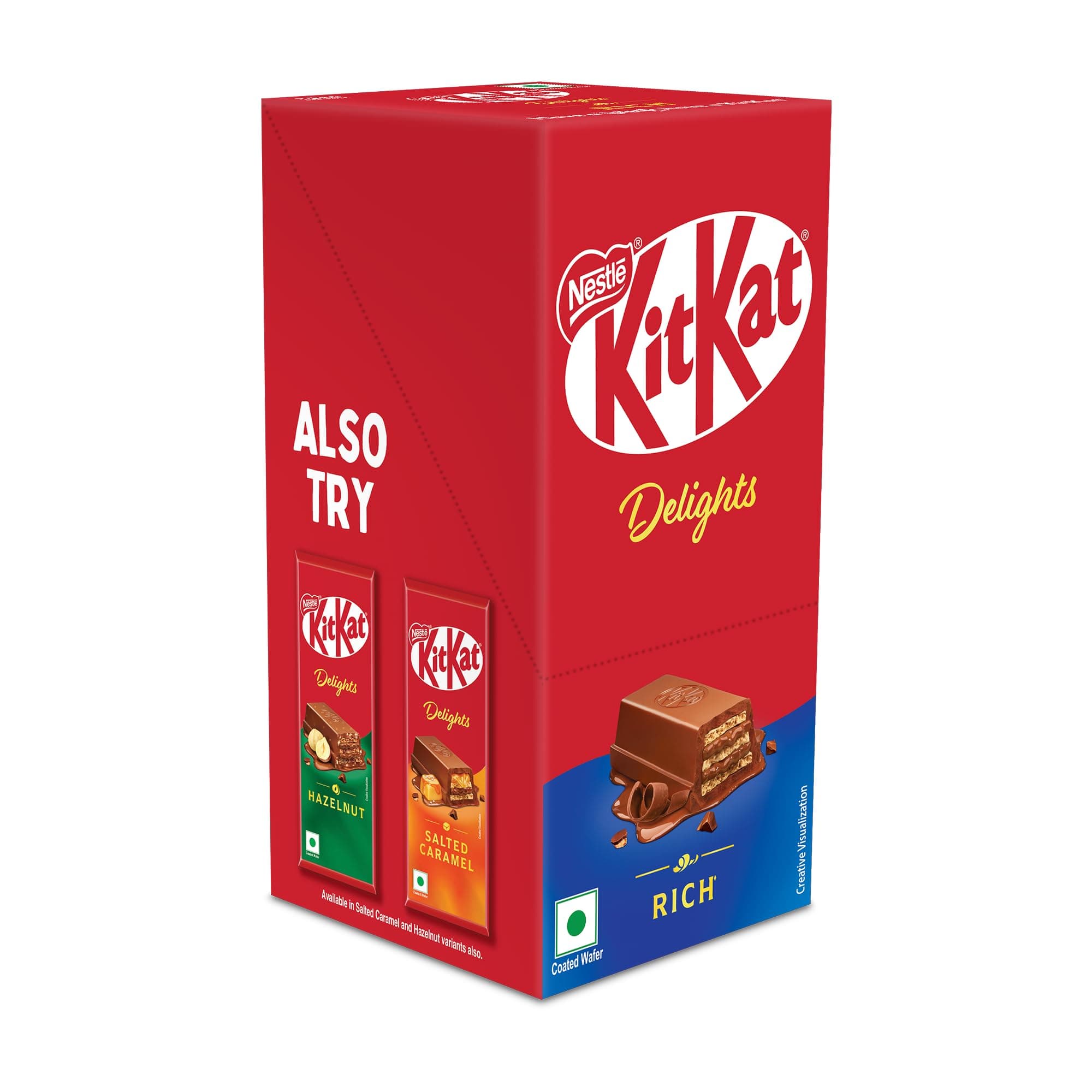 Nestle KitKat Delights Rich, 900 g, Pack of 6.