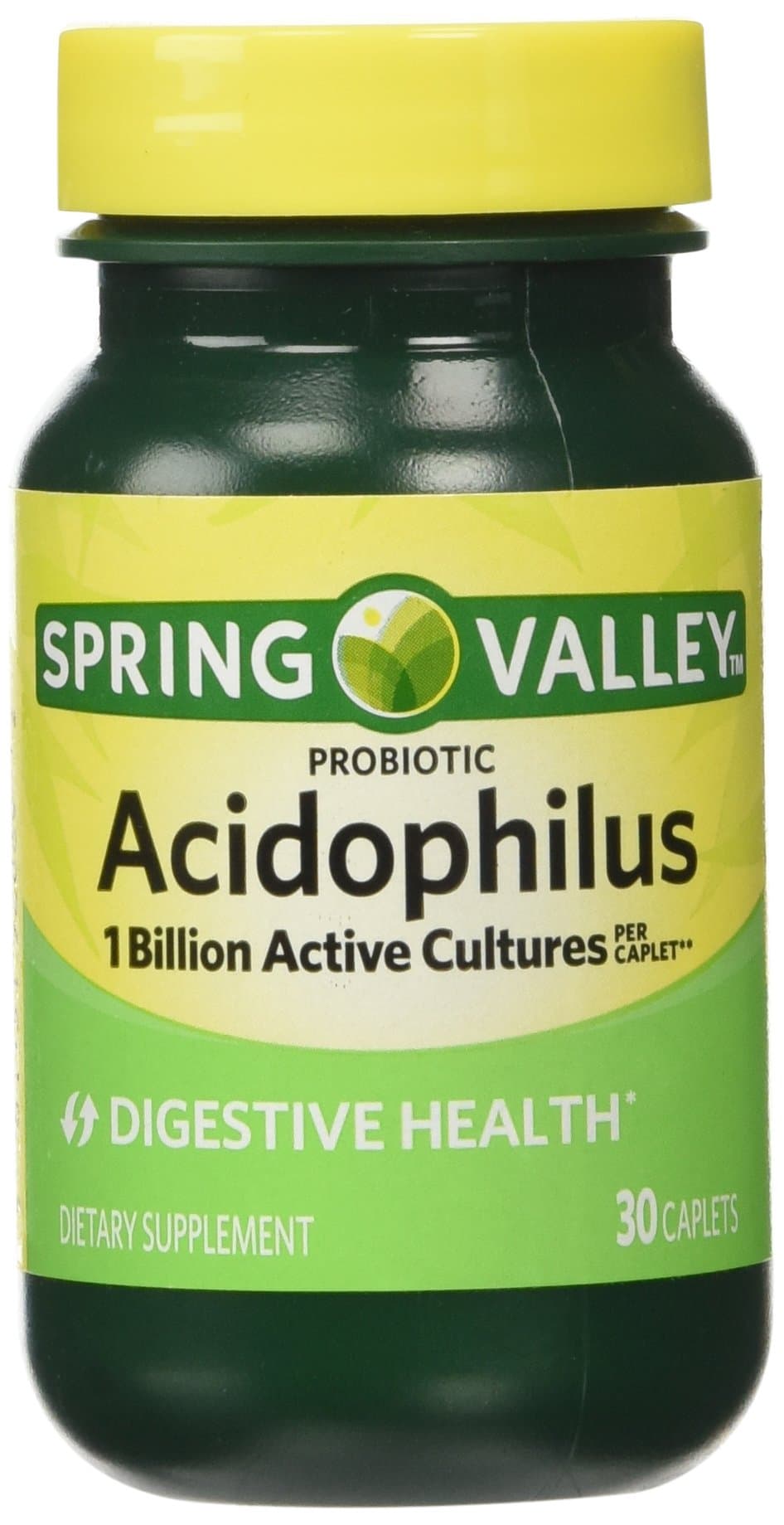 Spring Valley - Acidophilus, 1 Billion Active Cultures, 30 Caplets