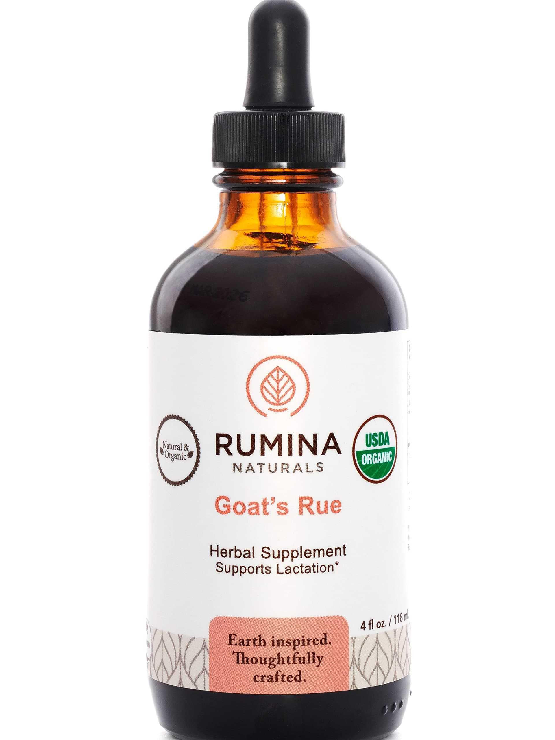 Goats Rue Lactation Supplement – Certified Organic Herbal Breastfeeding Supplements for Legendary Milk Supply Increase - Naturally Boost Your Breast Milk Supply/ Production - Fenugreek Capsules Free