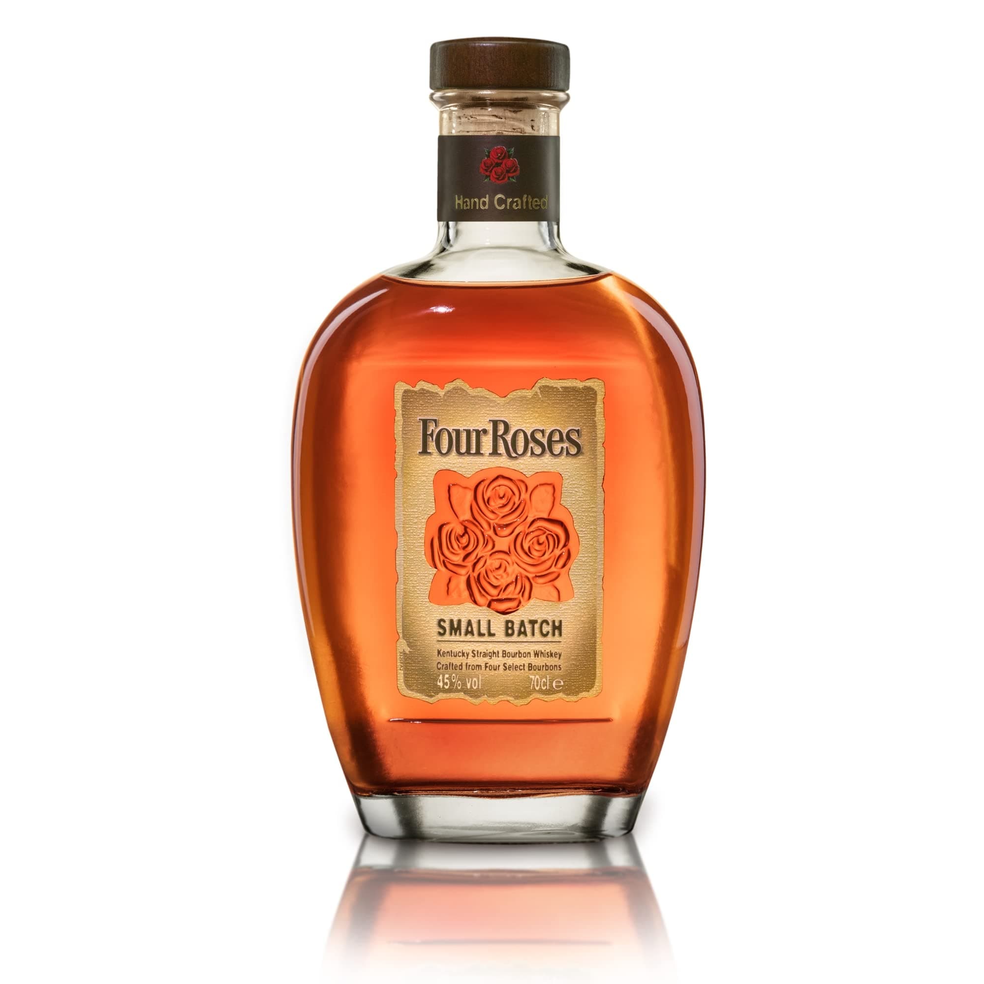 Four Roses Small Batch Kentucky Straight Bourbon Whiskey - 70cl - 45% ABV - Award-Winning Smooth and Mellow Bourbon Whisky - Higher Rye Content Than Most Bourbon's