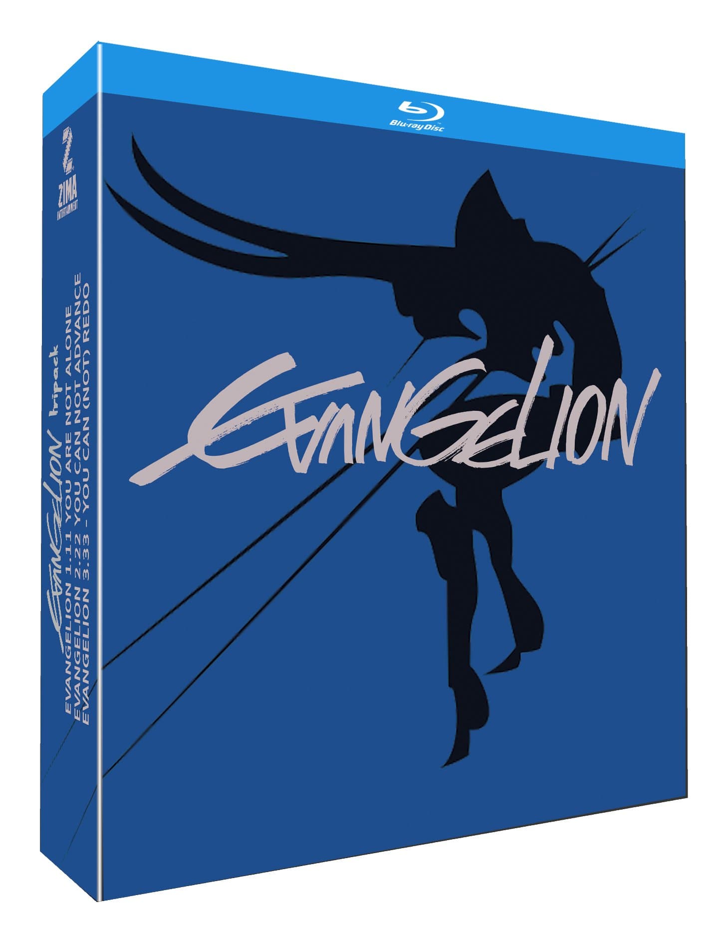 EVANGELION: The Blu-ray Trilogy (Evangelion 1.11 + Evangelion 2.22 + Evangelion 3.33) Japanese & Spanish Audio with Spanish Subtitles - IMPORT