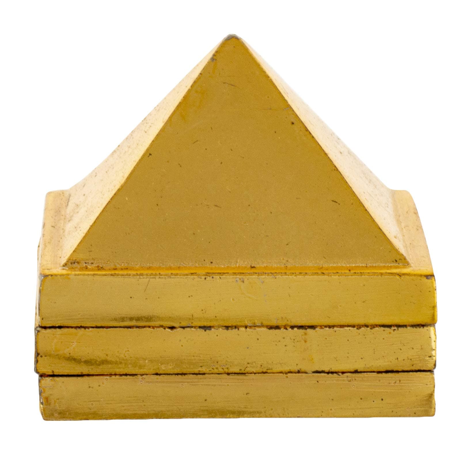 Astroghar Brass Multi Layer vastu Correction Small Pyramid Closed Set