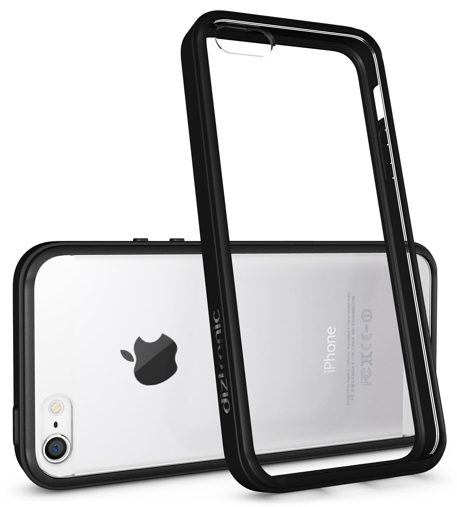 Diztronic Voyeur Series Case for Apple iPhone 5/5S/SE - Black/Clear