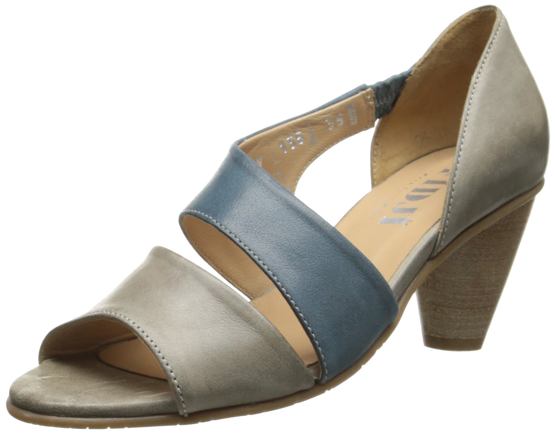Fidji Women's V135, Taupe/Blue, 38.5 EU/8.5 M US