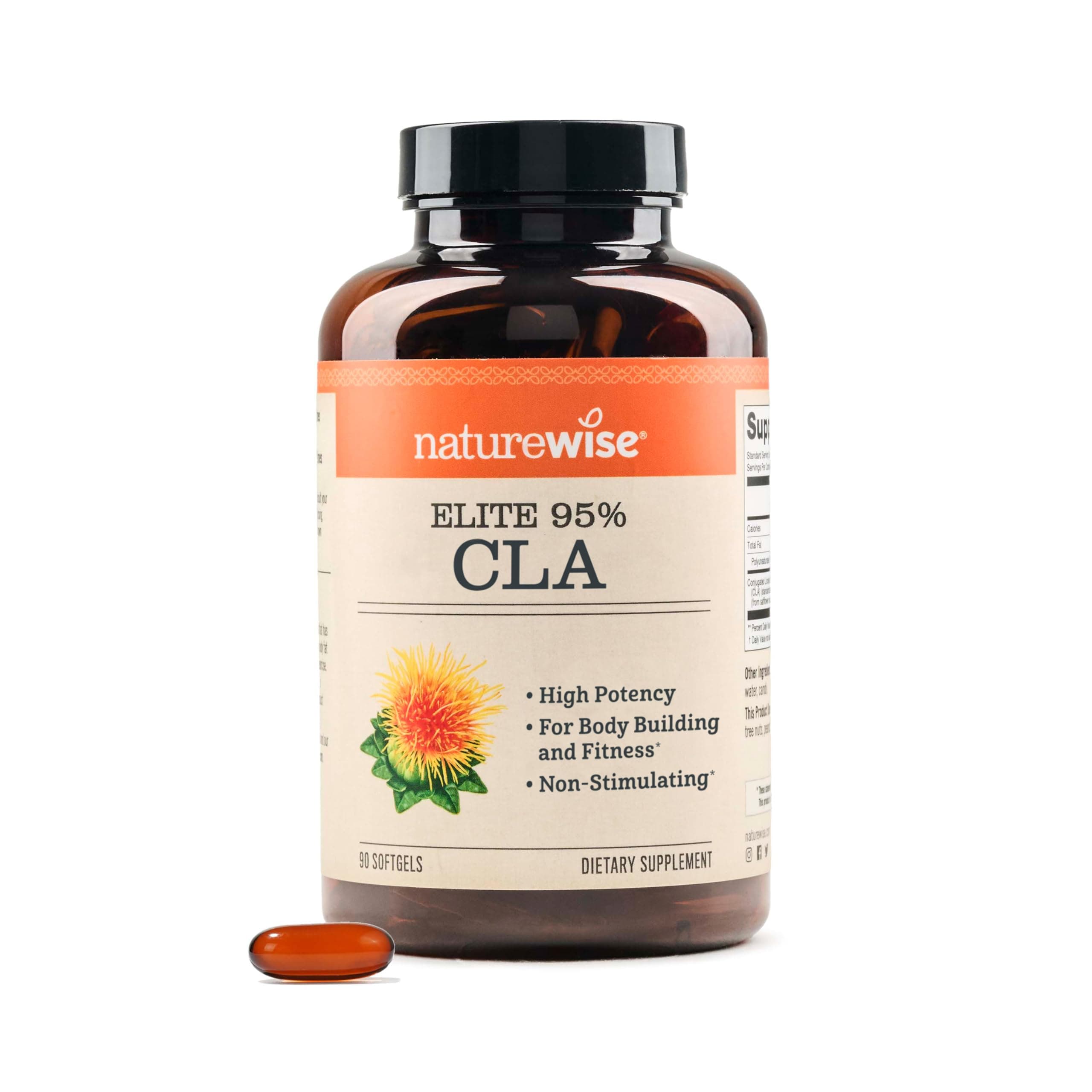 NatureWise Elite CLA 1300 - 95% - 90 Softgels