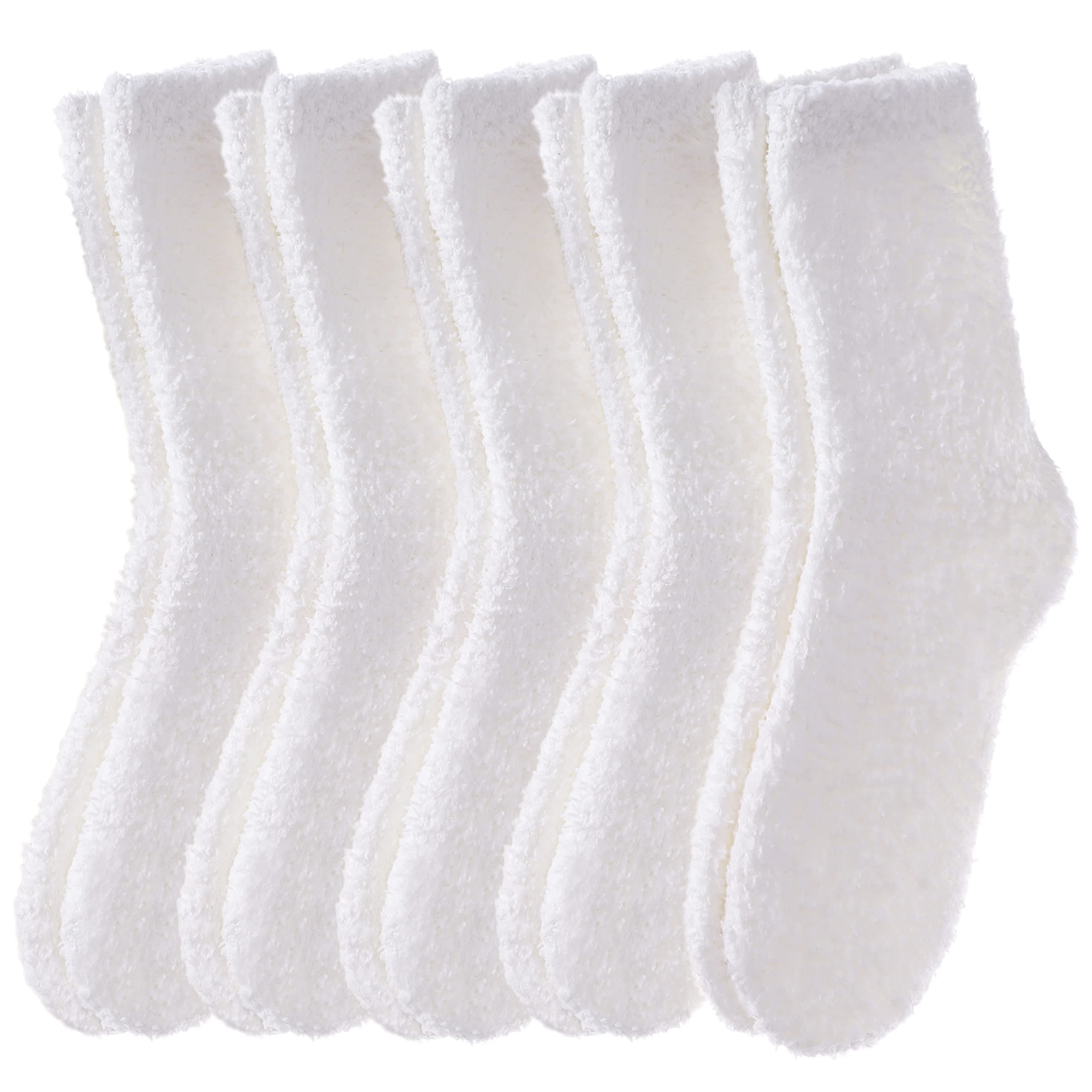 Color CityWomens Fuzzy Slipper Socks Animal Soft Warm Cute Microfiber Cozy Fluffy Winter Christmas Socks