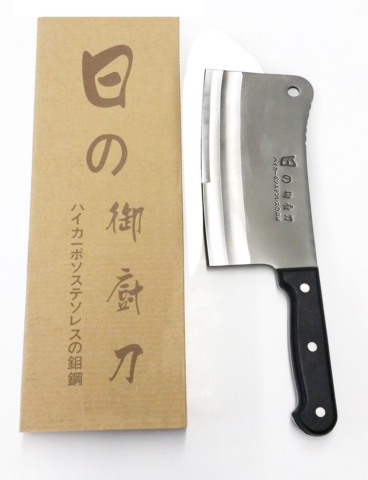 Stainless Steel Full Tang Knife Heavy Cleaver Chopper Meat Bone NEW 6711