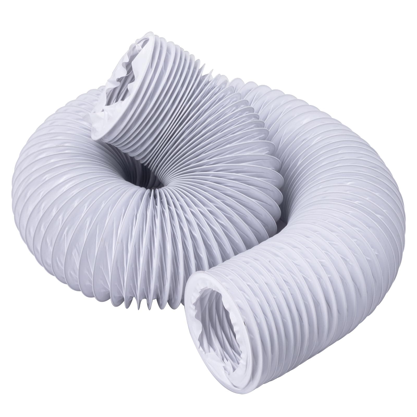 Boat Blower Hose for Marine Vent Bilge Blower Exhaust Fan Hose, 3 Inch 10 Feet Flexible Duct Hose White SHI 40030031