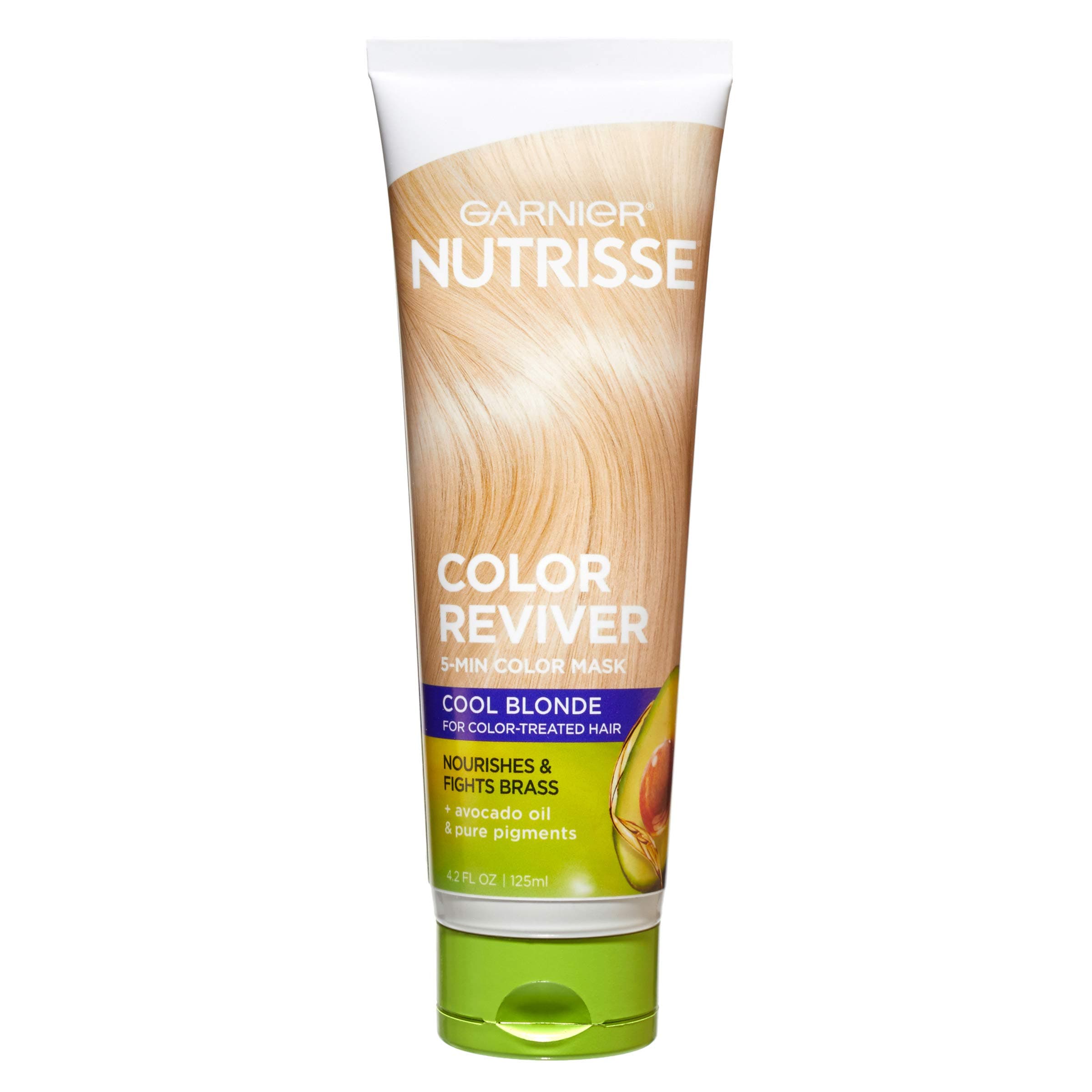 Nutrisse Color Reviver 5 Minute Nourishing Hair Color Mask with Avocado Oil Delivers Day 1 Color Results, for Color Treated Hair, Cool Blonde, 8.4 fl oz
