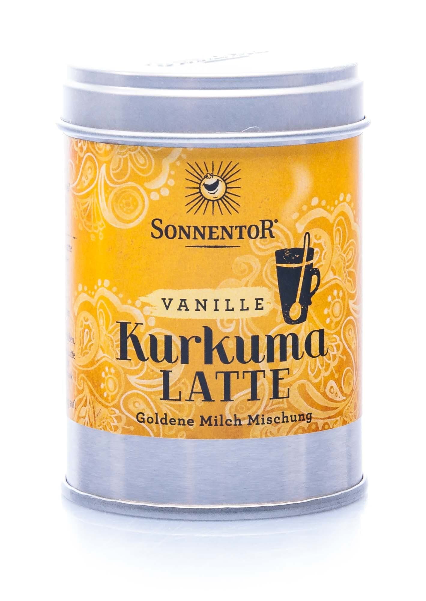 Organic Turmeric Latte Vanilla Golden Milk (Tin) 60g (PACK OF 1)