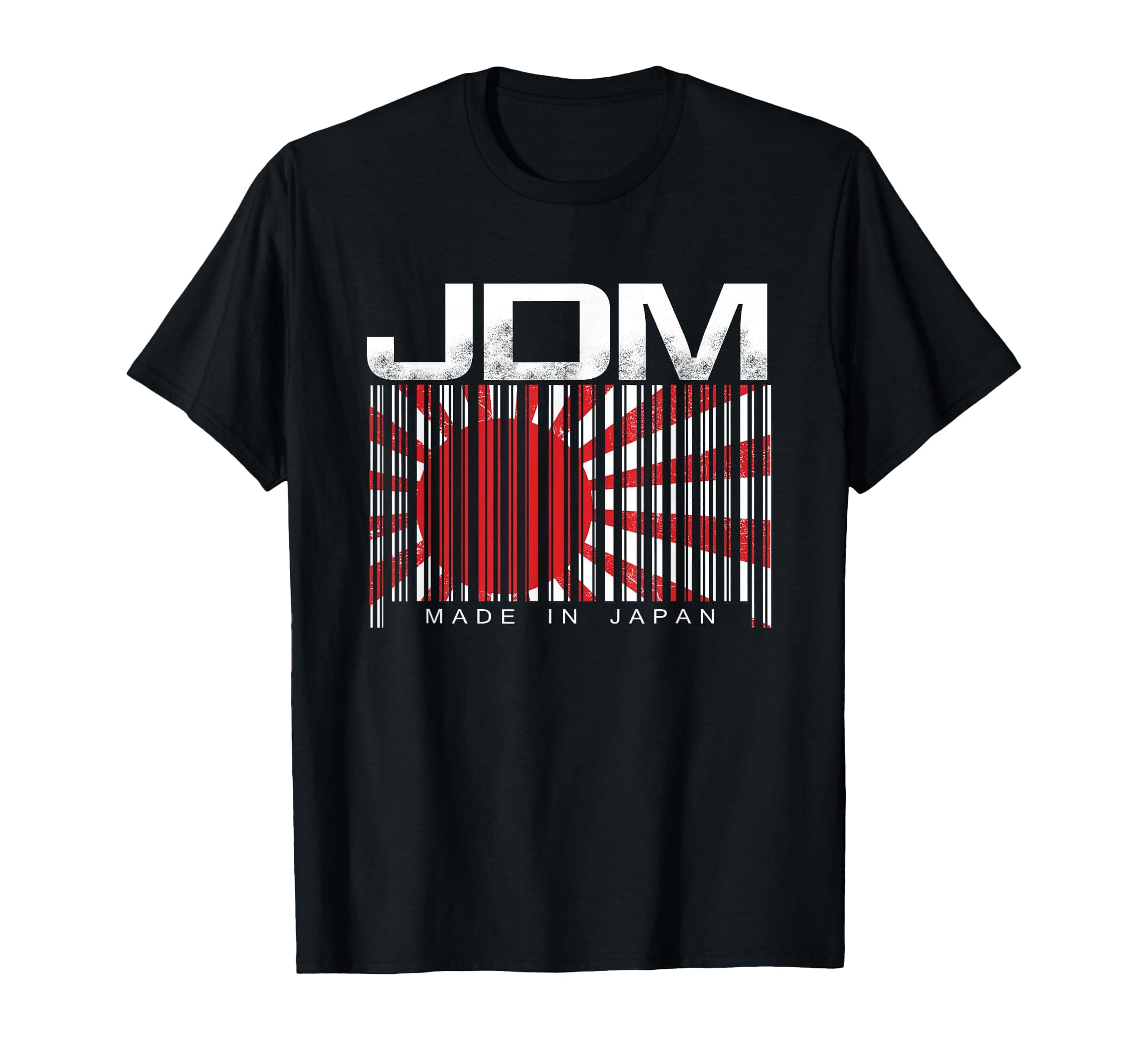 JDM Barcode Made in Japan Motorsport Mens Shirt T-Shirt T-Shirt