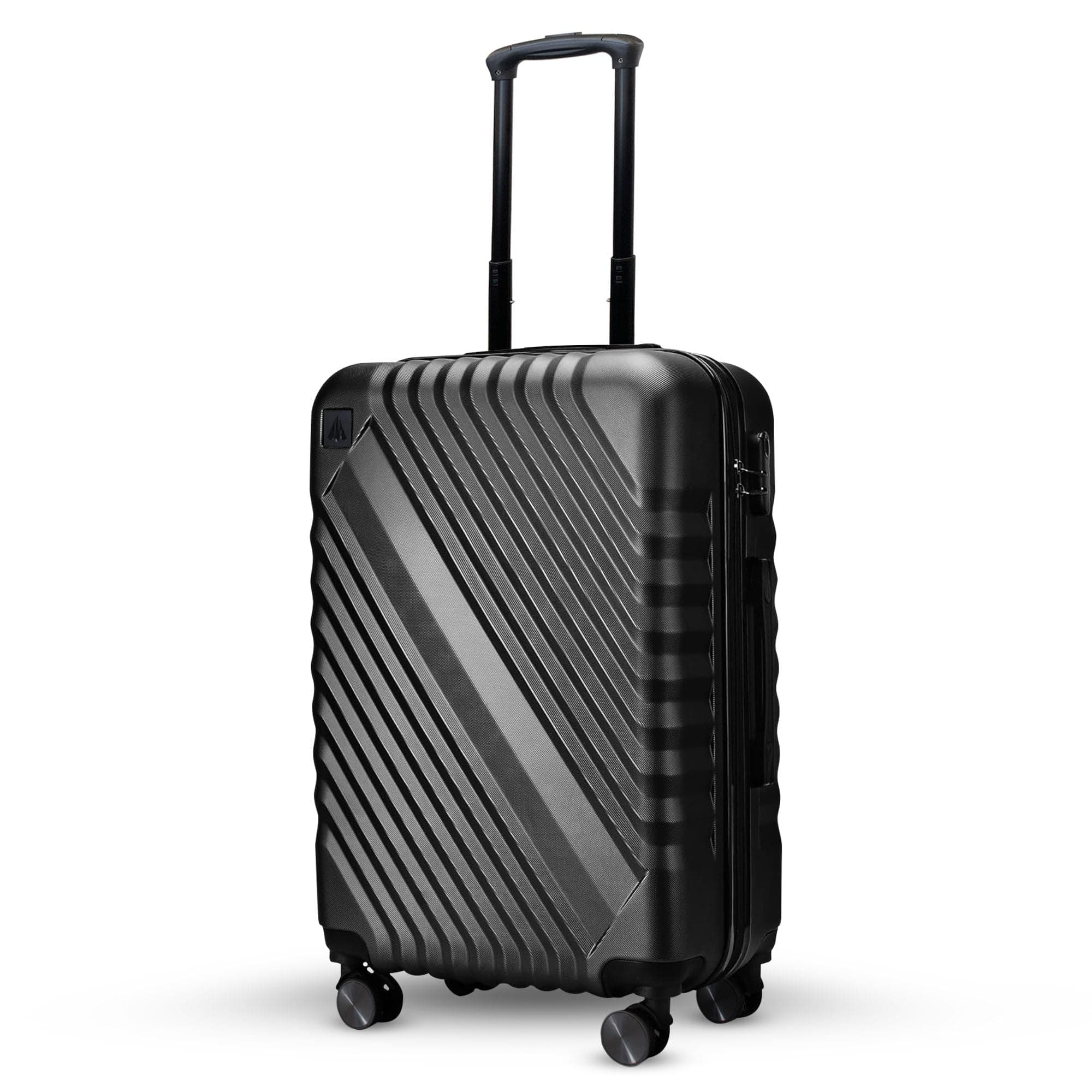 AVIOGlide 55cm Underseat Cabin Bag – Airline-Approved Small Suitcase with 360° Spinner Wheels, ABS Hard Shell, 3-Digit Lock & Telescopic Handle – Fits Ryanair & easyJet