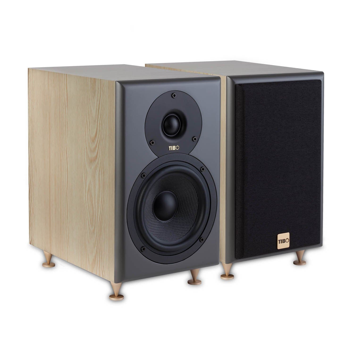 Tibo Legacy 3+ | Passive Hi-Fi Bookshelf Speakers | 150W | Light Oak, 23018
