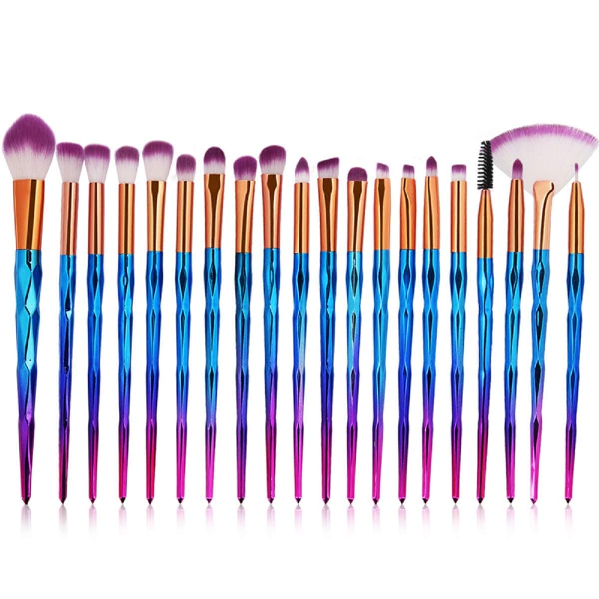 HeatigoMakeup Brush Set for Foundation, Concealer, Blush, Lip Make Up, Blending Brush and Eye Brush Set