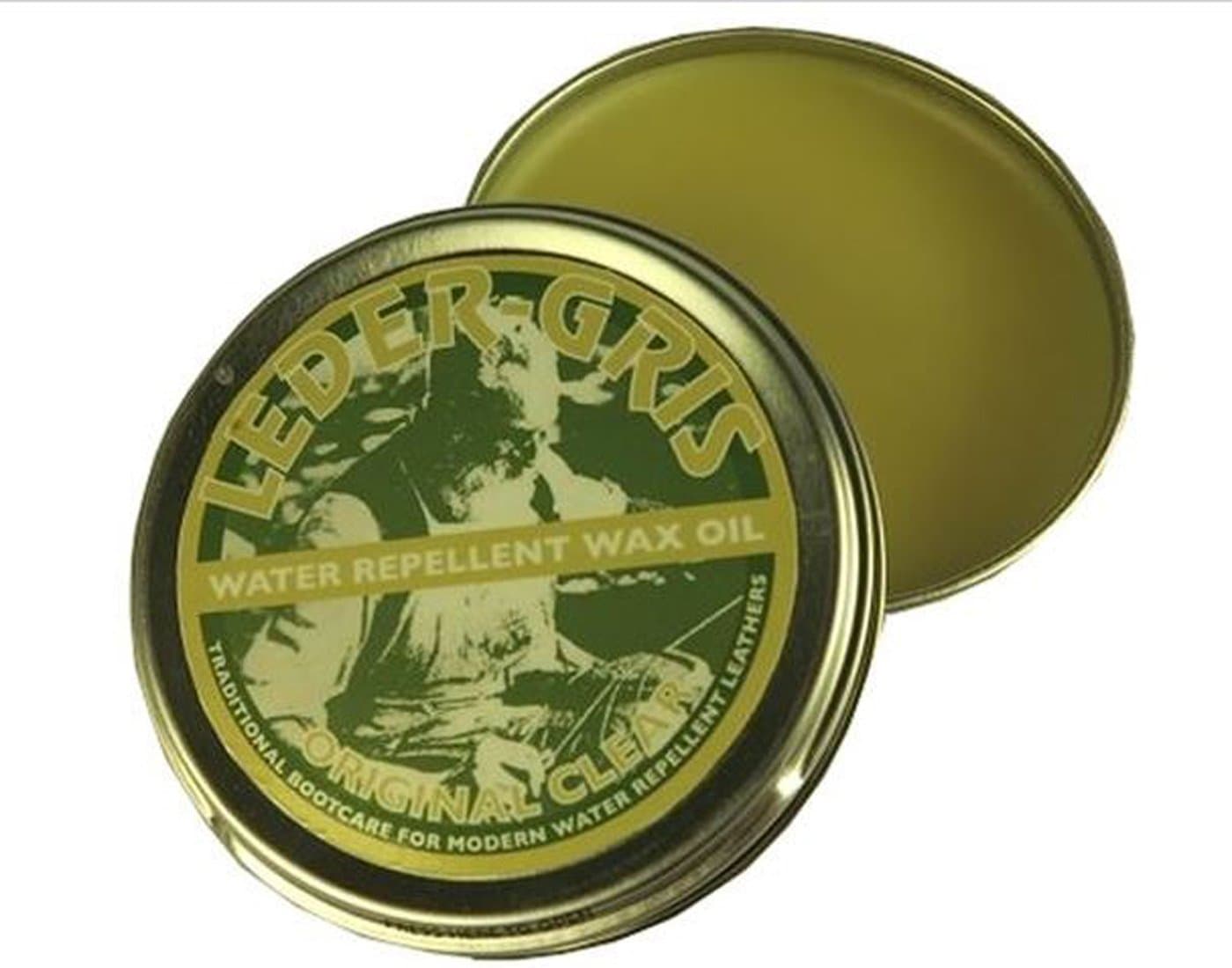 Altberg Leder-Gris Waterproof Boot Wax/Oil for Leather Boots 80g Tin (Clear)
