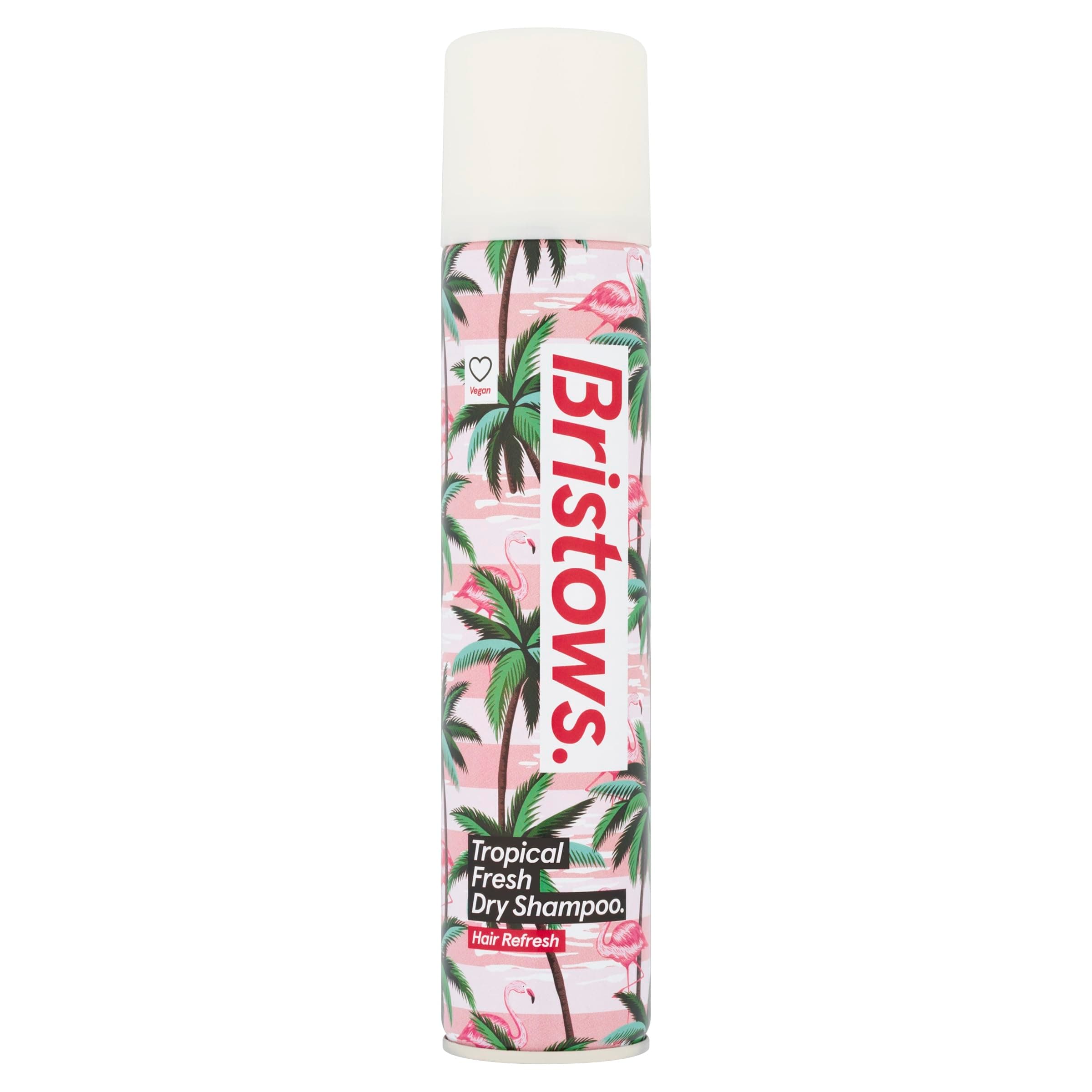 Tropical Fresh Dry Shampoo, Tropical Fragrance, Refreshes Hair Between Washes, Absorbs Excess Oil Without Drying Out Hair and Scalp, Vegan Friendly, 200 ml