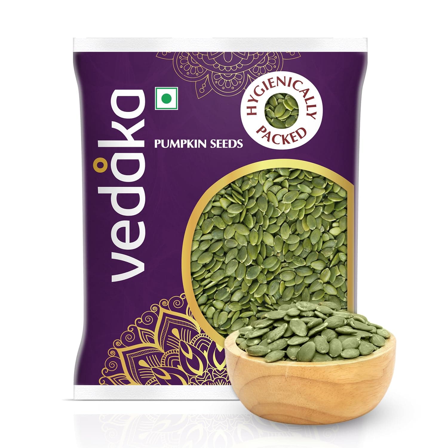 Amazon Brand - Vedaka Premium Raw Pumpkin Seeds | 200 Gram | Rich Source Of Fibre