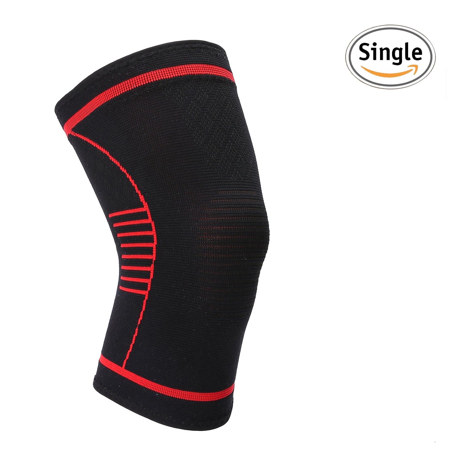 Unisex Athletics Knee Compression Sleeve Support for Runing, Jogging,Sports,Joint Pain Relief,Arthritis and Injury Recovery-Single WrapM