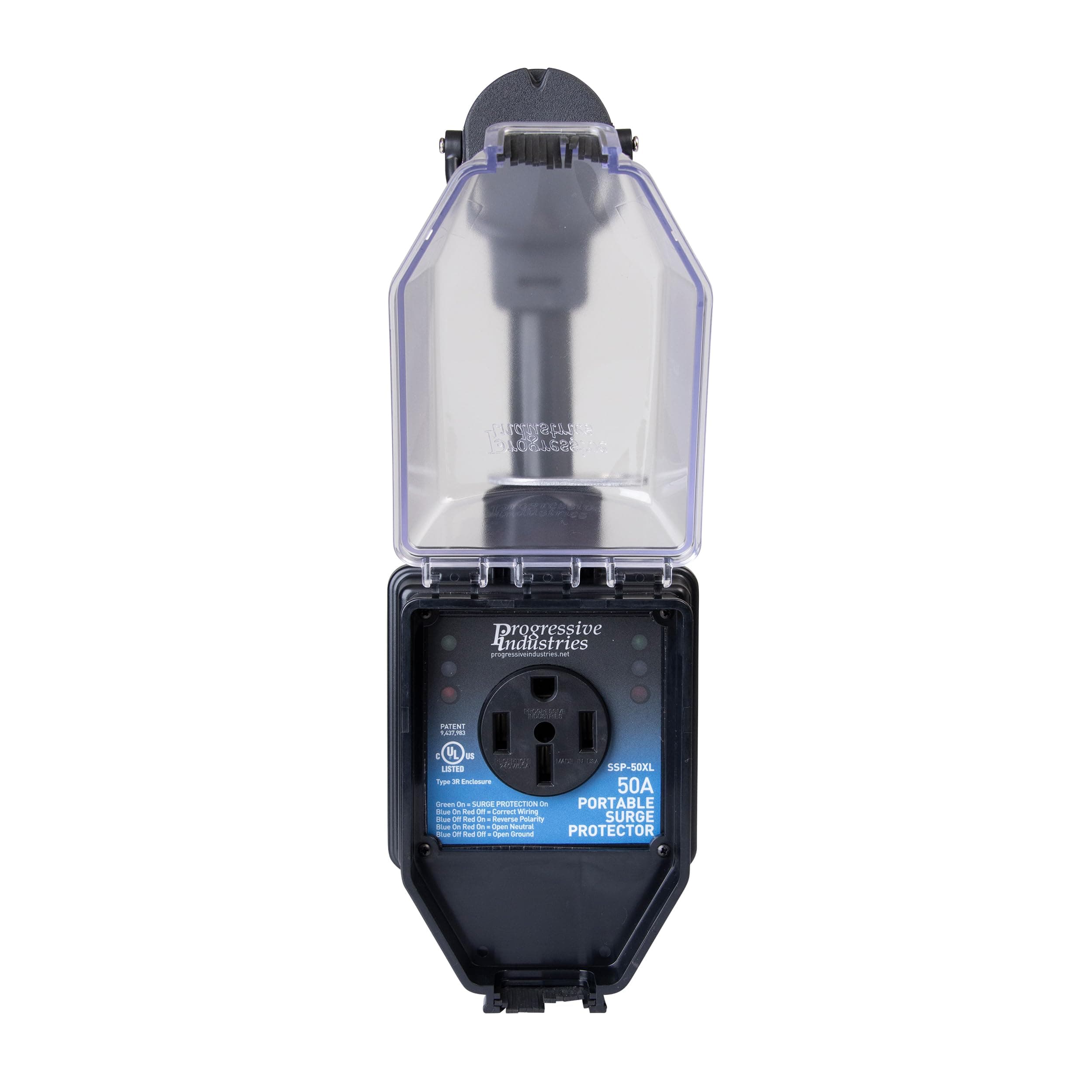 Progressive Industries50 Amp Portable RV Smart Surge Protector With Cover (1 MIN), SSP-50XL