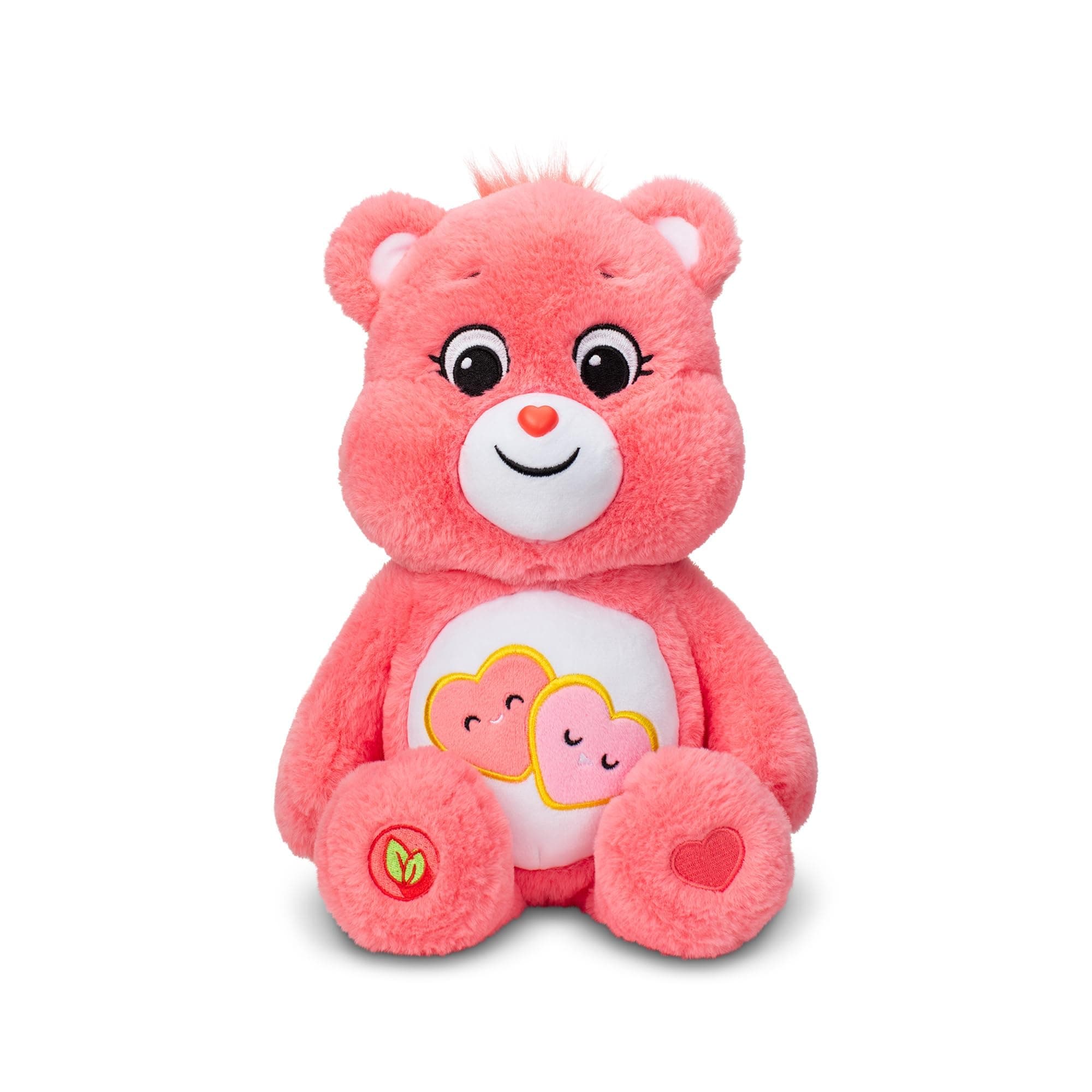 Care Bears 14" Love-A-Lot Bear Plushie - Medium Size - Pink Plush for Ages 4+ – Perfect Stuffed Animal Holiday, Birthday Gift, Super Soft and Cuddly – Good For Girls and Boys, Collectors