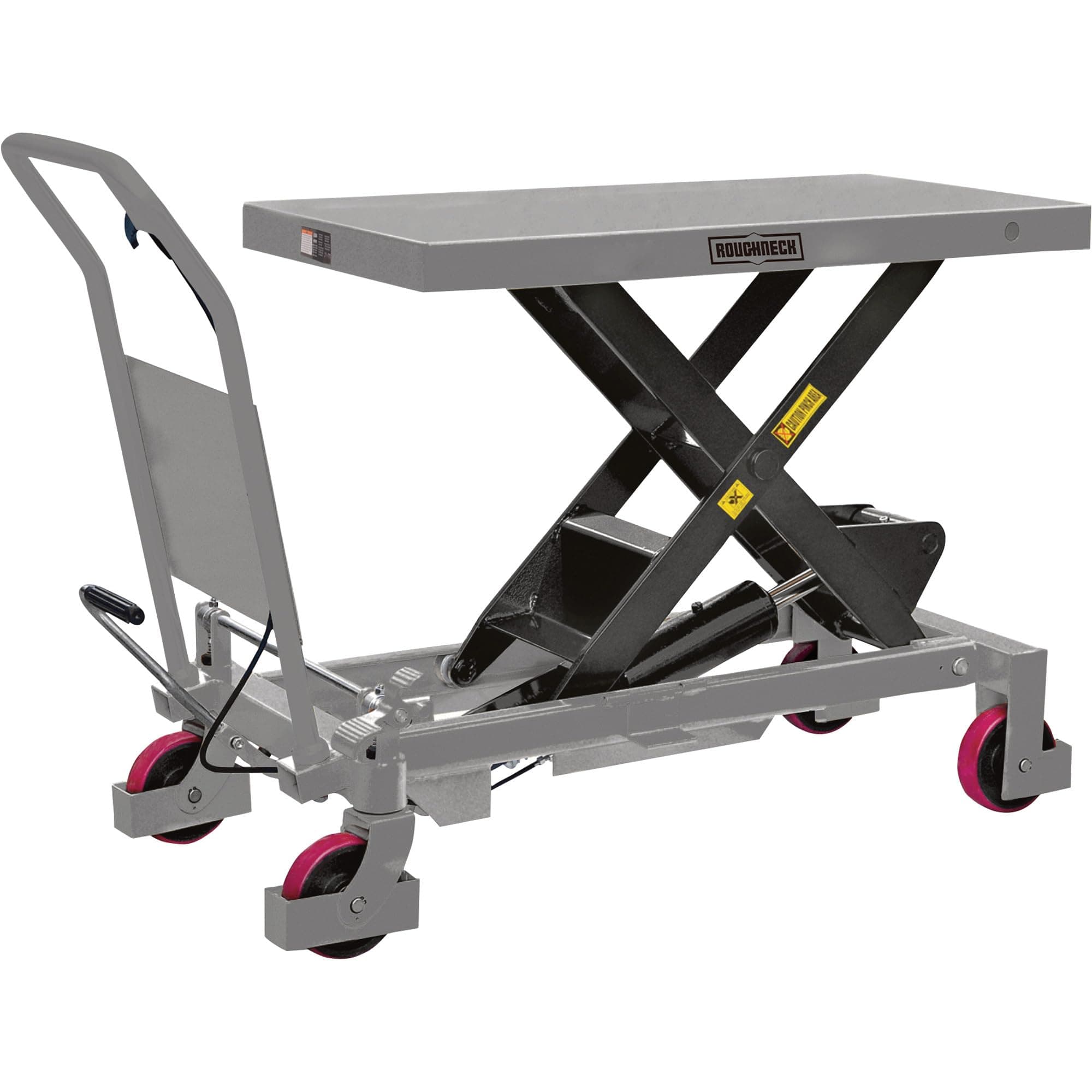 Roughneck Hydraulic Lift Table Cart - 2200-Lb. Capacity