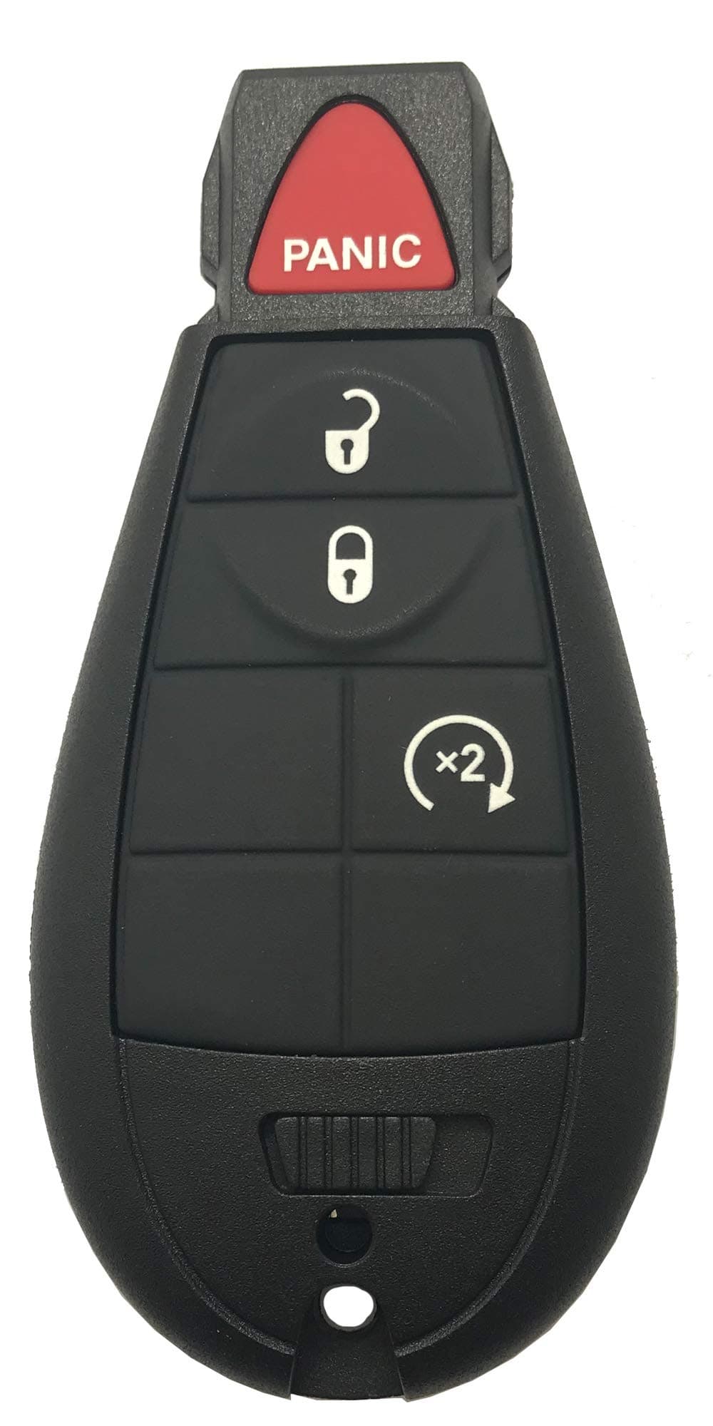 Horande Replacement Key Fob Case Cover for Chrysler Town Country Dodge Durango Grand Caravan Journey Ram 1500 2500 3500 Jeep Grand Cherokee Ram 1500 2500 Remote Control Key Fob Shell