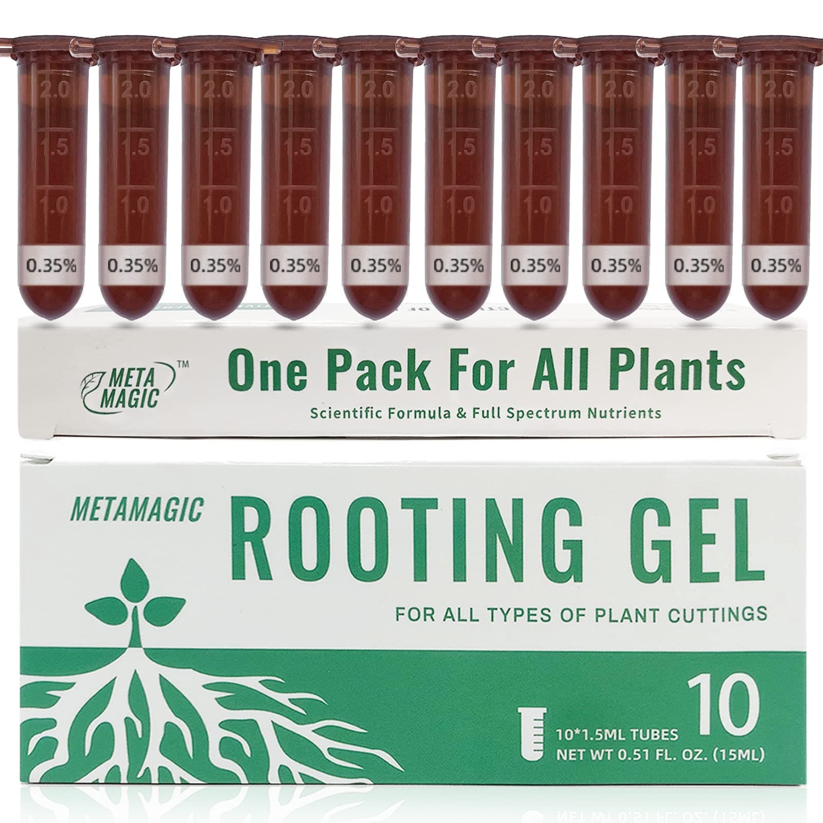 MetaMagic Rooting Hormone Gel 0.35% IBA Concentration