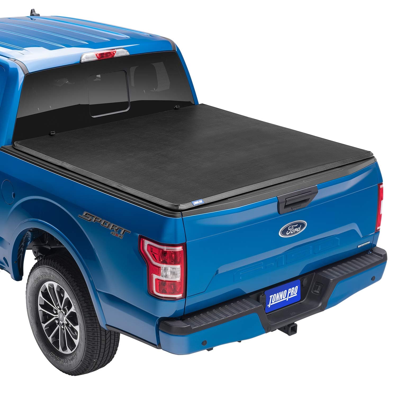 Tonno Pro Tonno Fold, Soft Folding Truck Bed Tonneau Cover | 42-201 | Fits 2009 - 2018, 2019 - 2020 Classic Dodge Ram 1500/2500/3500 5' 7" Bed (67.4")