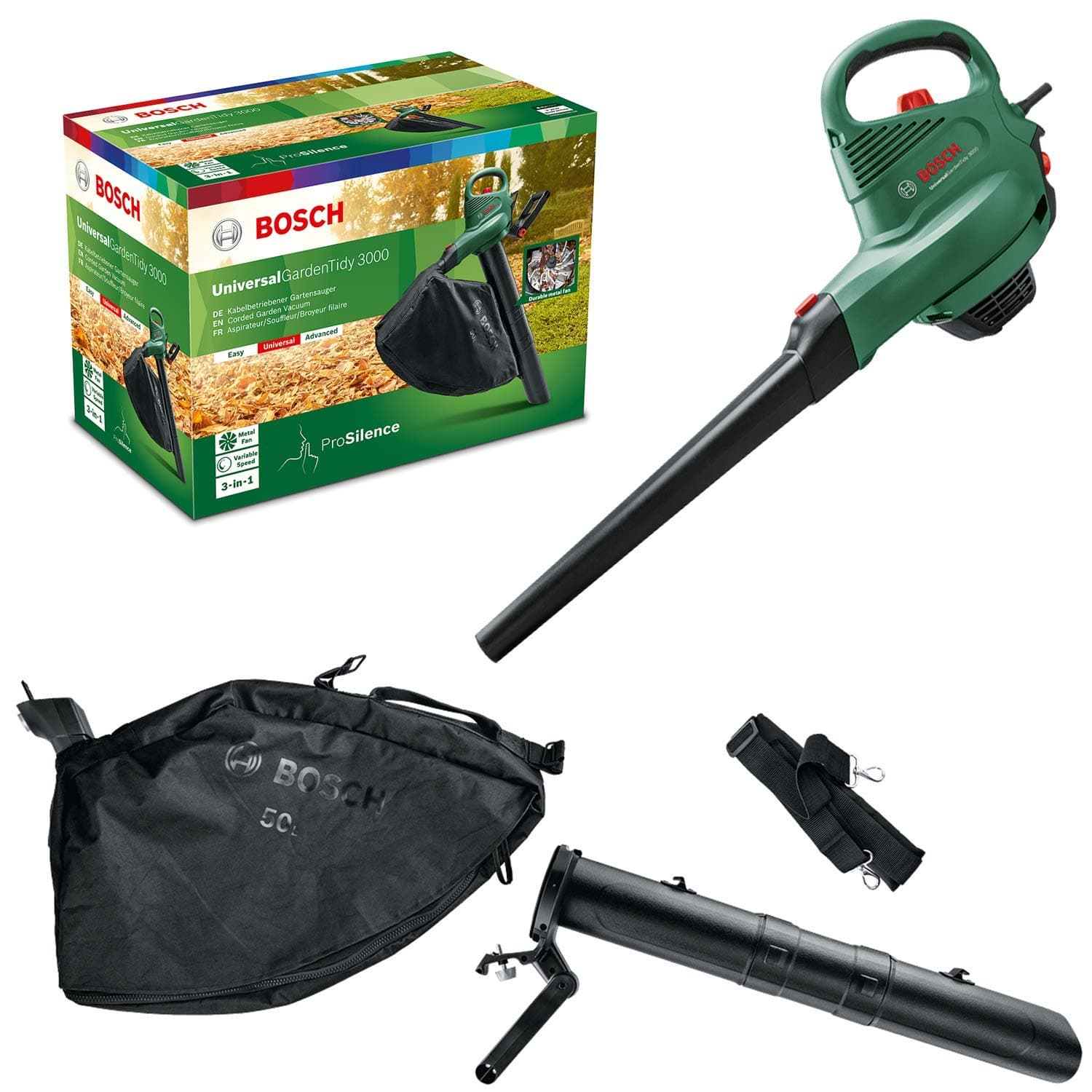 Garden Vaccum UniversalGardenTidy 3000 | Model: 06008B1071 with 1 year warranty
