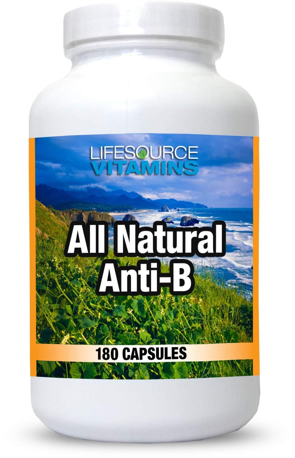 LifeSource Vitamins All Natural Anti-B 180 Capsules