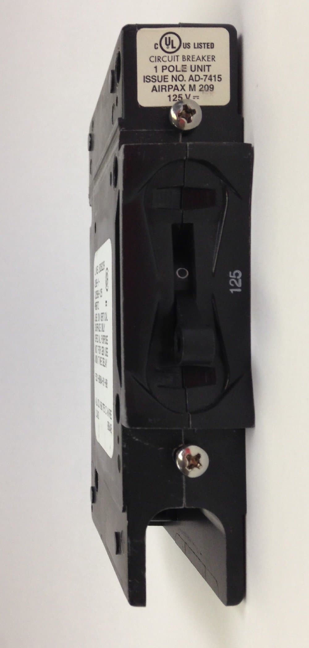 Outback-PNL-125-DC - 125-Amp Panel Mounted DC Breaker