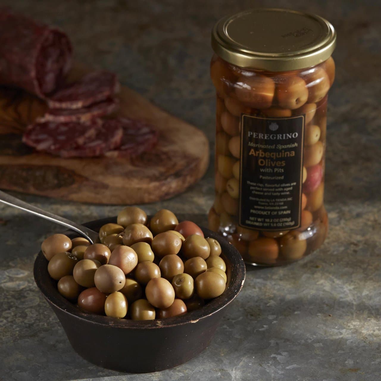 Arbequina Olives by Peregrino